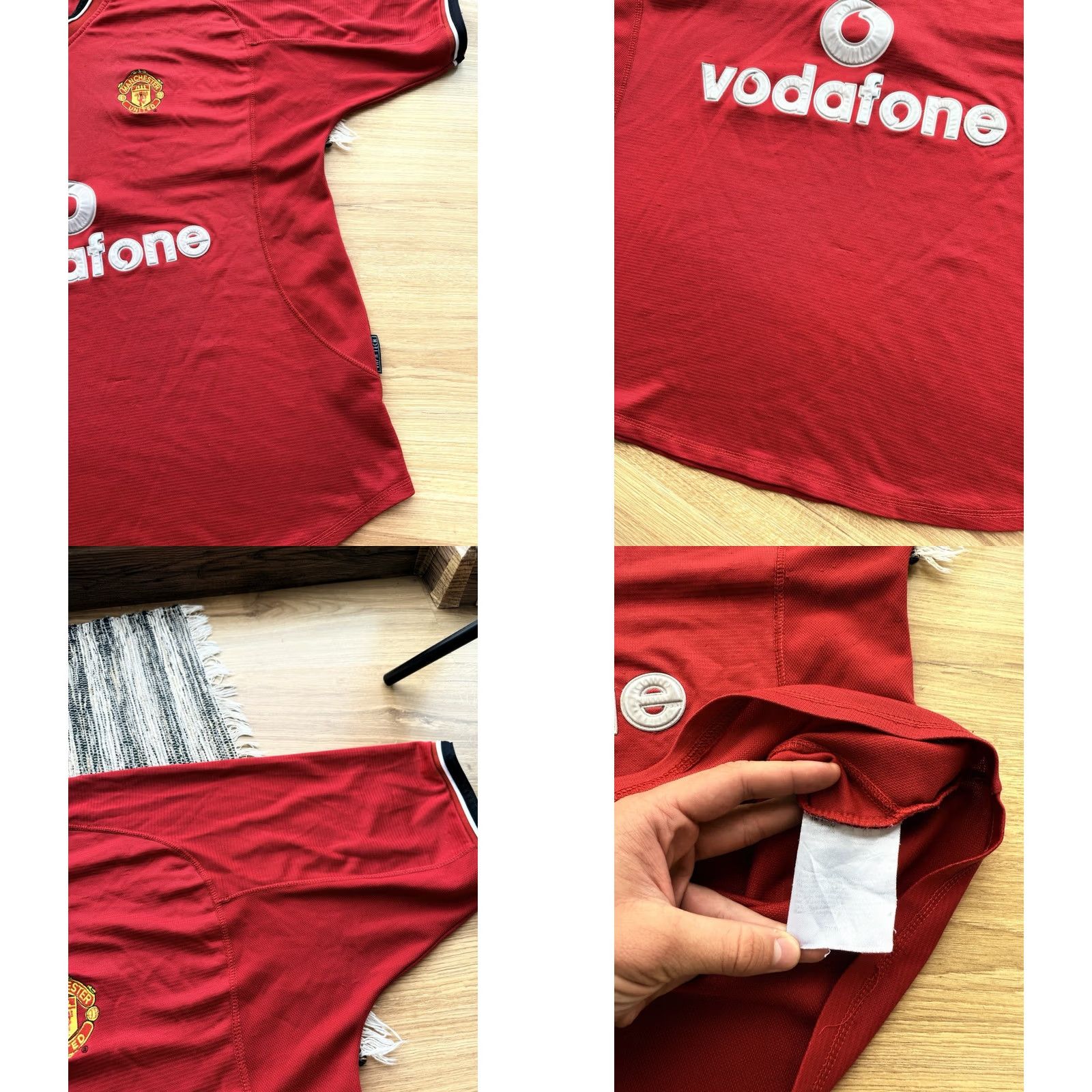 Umbro VINTAGE Umbro MANCHESTER UNITED HOME FOOTBALL JERSEY Men’s XL Red Soccer Shirt Sports Jersey England 2000-2002 Size US XL / EU 56 / 4 - 8 Thumbnail