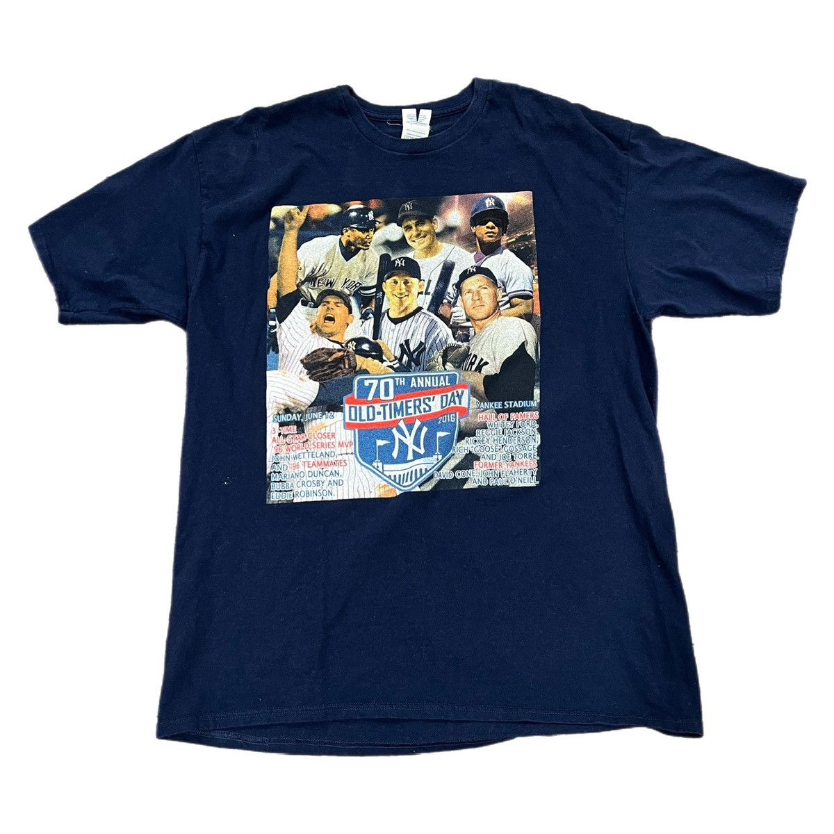 MLB × Vintage New York Yankees Alumni T-Shirt Size US XL / EU 56 / 4 - 2 Thumbnail