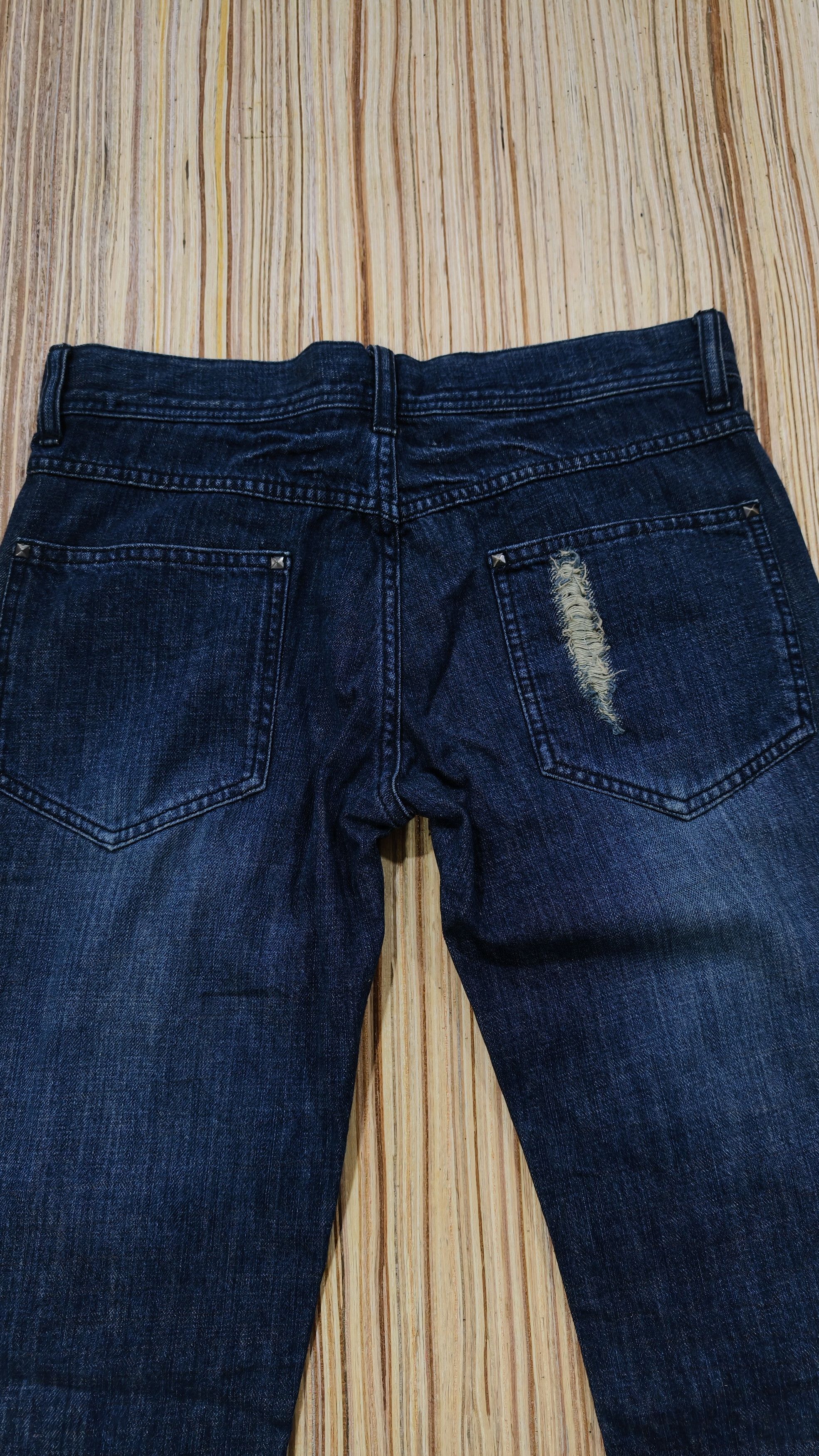 glad news punk style jeans
