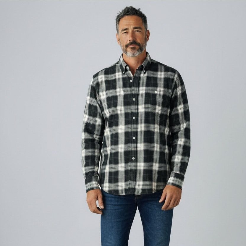 Rag & Bone Rag & Bone Plaid Fit 2 Tomlin Shirt Button Down LongSleeve Size US L / EU 52-54 / 3 - 1 Thumbnail