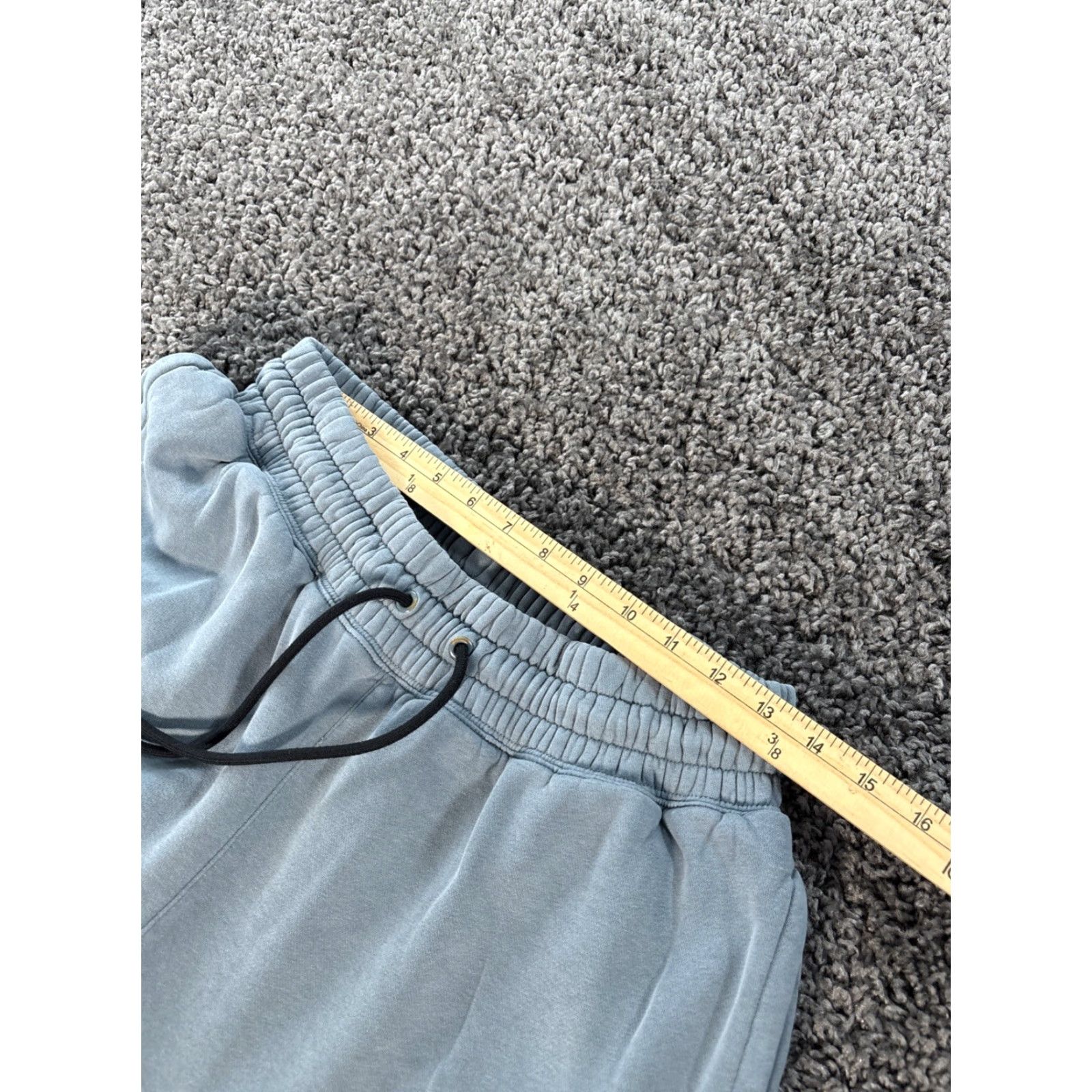 Nike Nike Tech Woven Pants L Mens Blue Tapered Jogger Drawstring Athletic Size US 33 - 3 Thumbnail