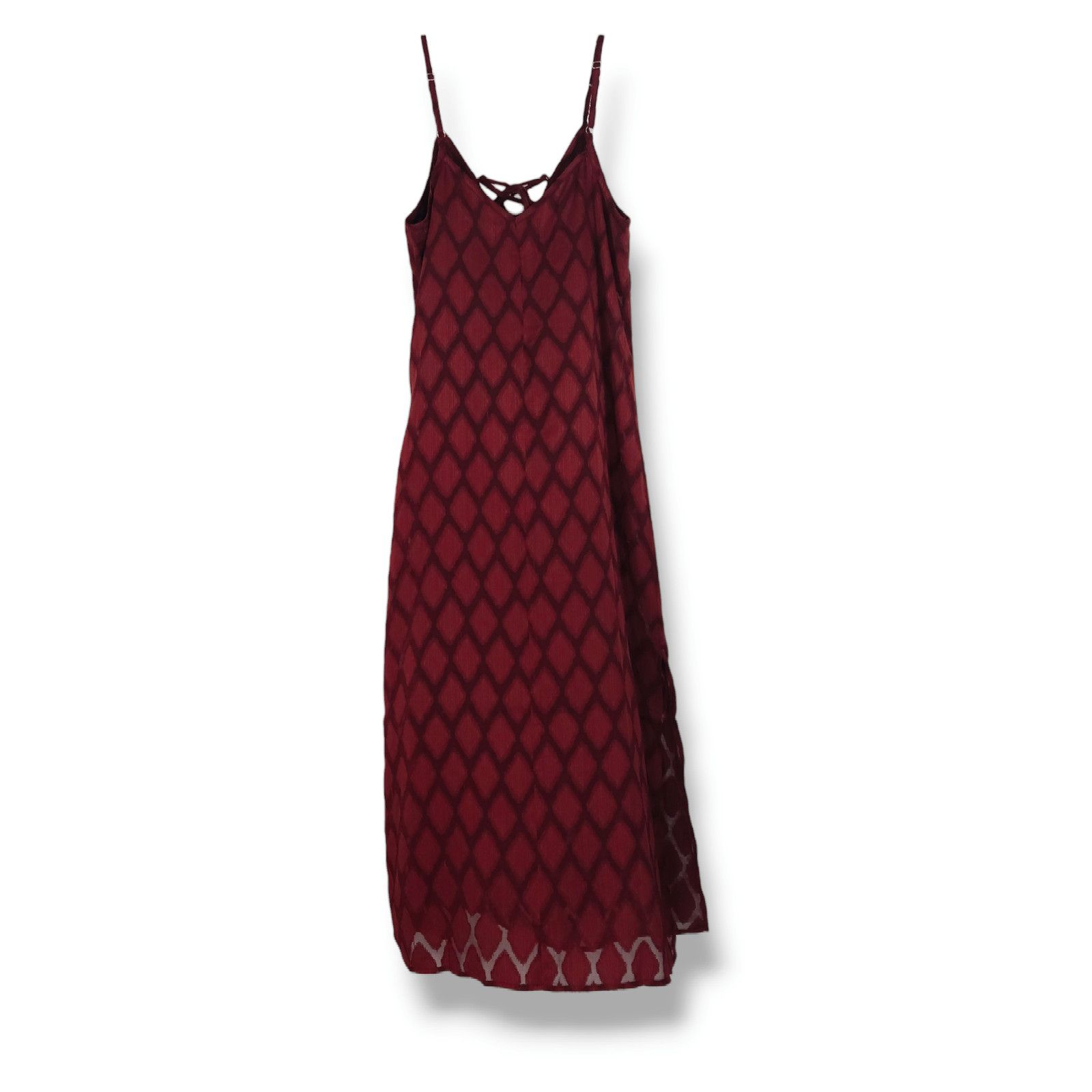 Other NWT B.O.G. Band of the Free Lila Midi Dress Sz. XS Merlot Size XS / US 0-2 / IT 36-38 - 2 Thumbnail