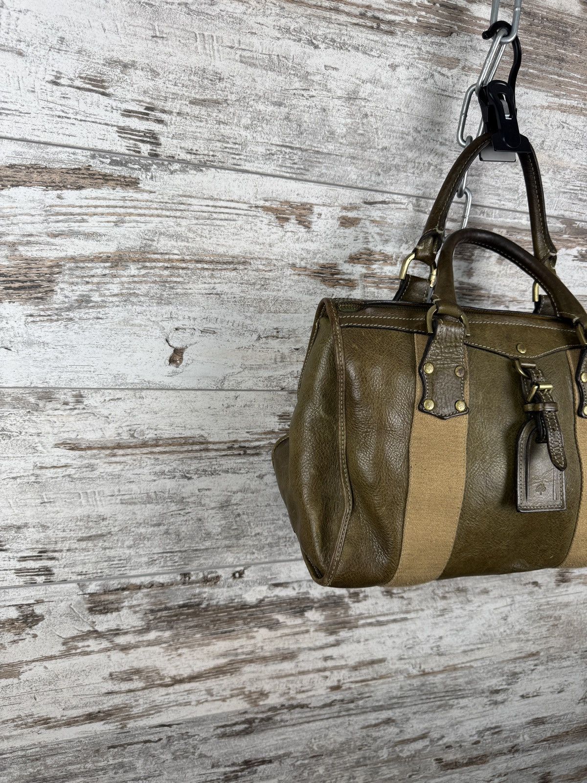 Mulberry × Vintage Women’s Mulberry bag luxury leather tote Alice Size ONE SIZE - 4 Thumbnail