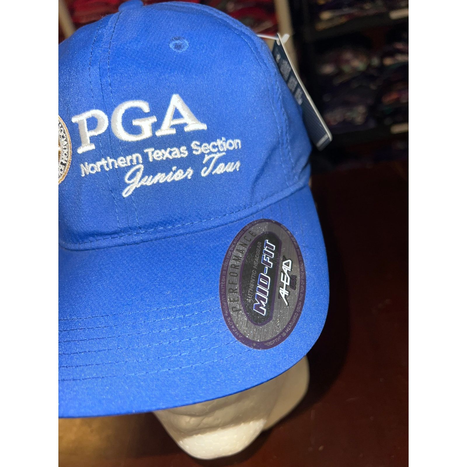 PGA Tour PGA Hat Northern Texas Section Junior Tour Mens Golf Golfing Size ONE SIZE - 3 Thumbnail