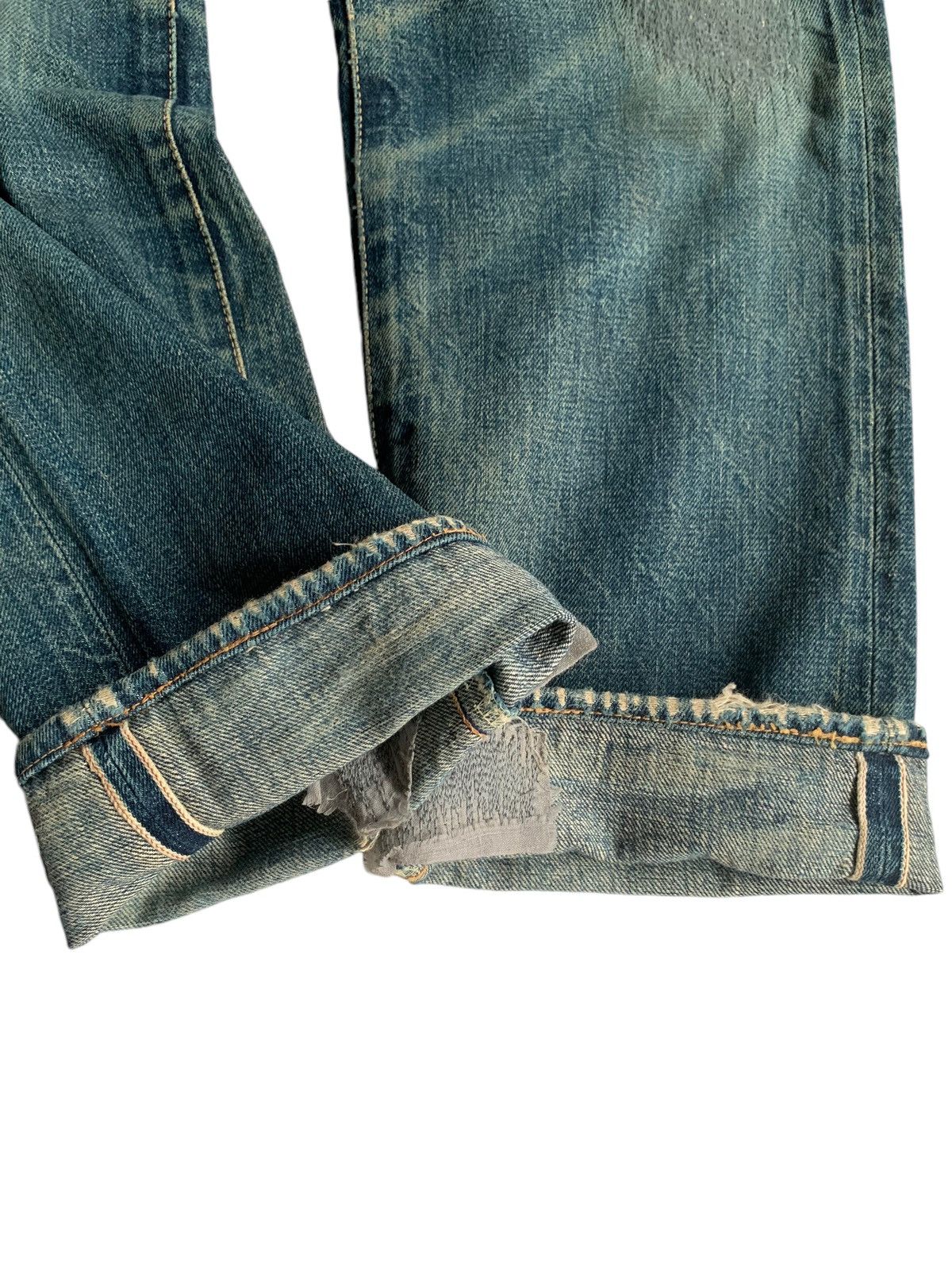 Kapital Vintage Go West Button fly Japan Selvedge distressed denim Size US 30 / EU 46 - 9 Thumbnail
