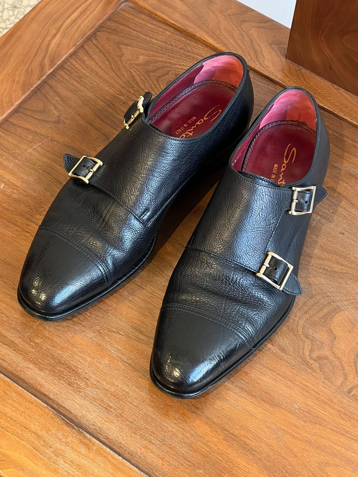 Santoni Santoni Monk Shoes Size US 9 / EU 42 - 1 Thumbnail