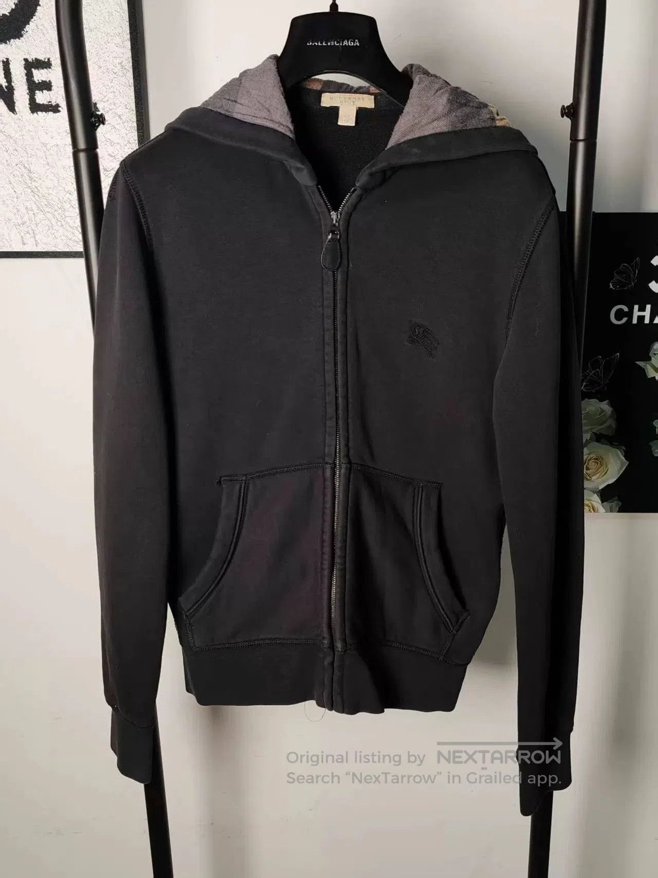 Burberry Burberry Black Zipper Jacket. Size US M / EU 48-50 / 2 - 1 Thumbnail