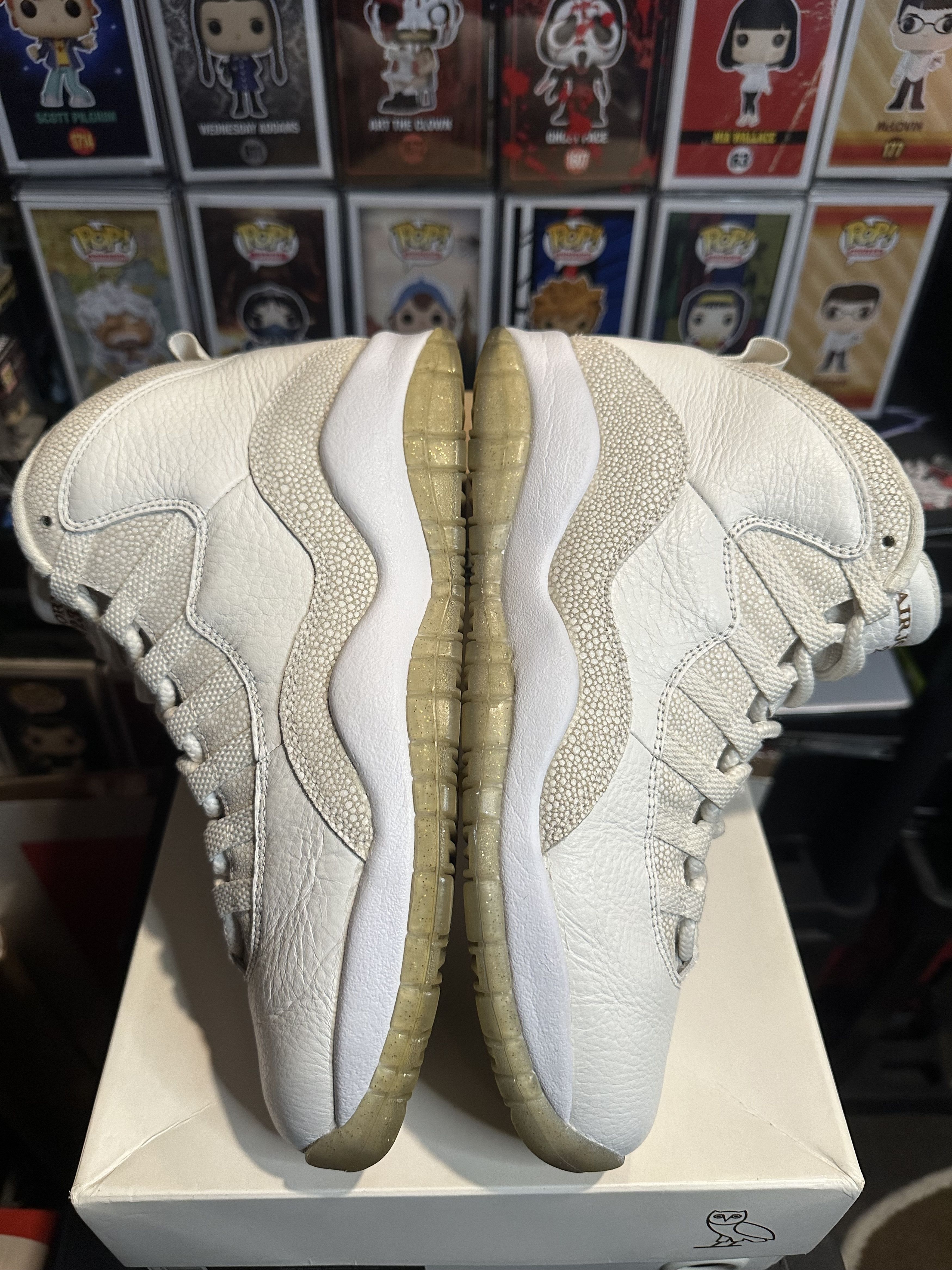 Jordan Brand Air Jordan 10 Retro 'OVO - White' Size US 8.5 / EU 41-42 - 6 Thumbnail