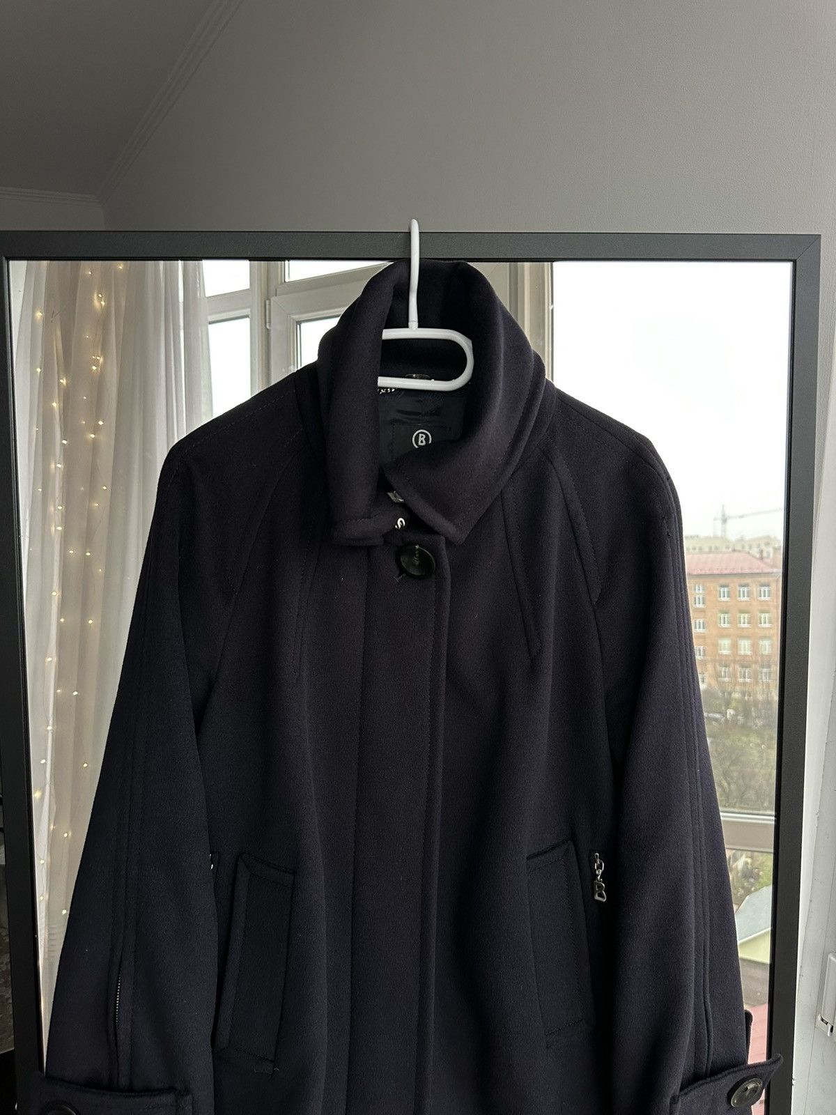 Bogner Bogner Wool Woman Navy Heavy Coat Jacket Sz M Size M / US 6-8 / IT 42-44 - 13 Thumbnail