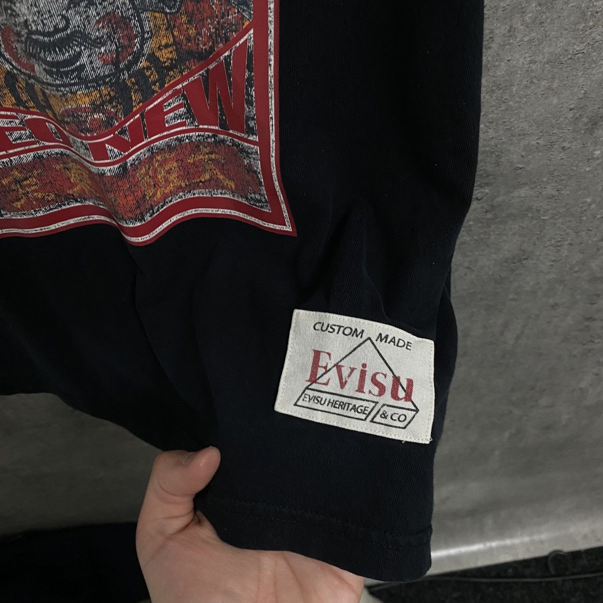 Evisu Vintage Evisu T-Shirt Big Logo Size US XL / EU 56 / 4 - 4 Thumbnail