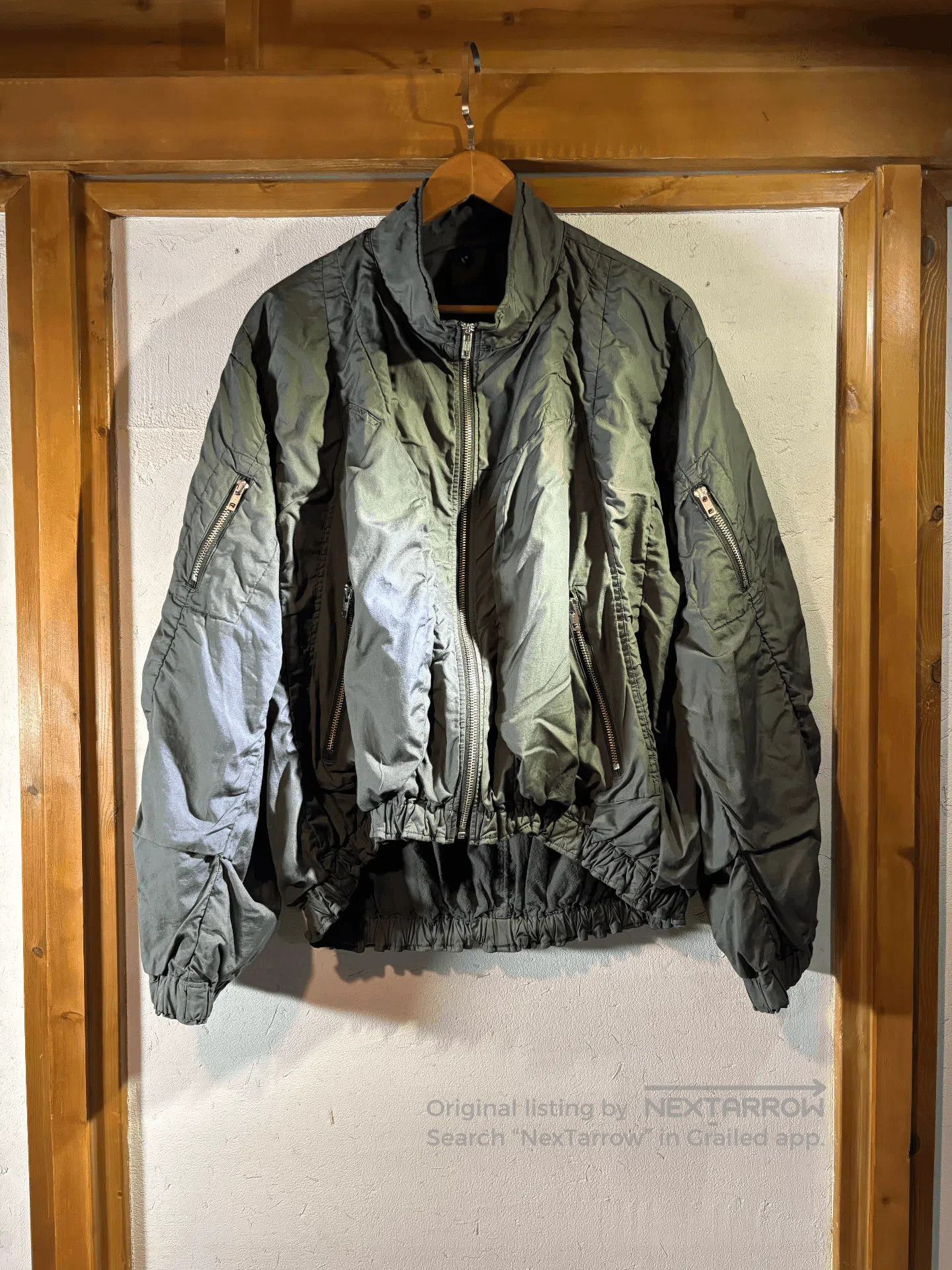 Natural Issue Issuethings Pleated Short Wide Flight Jacket. Size US M / EU 48-50 / 2 - 1 Thumbnail