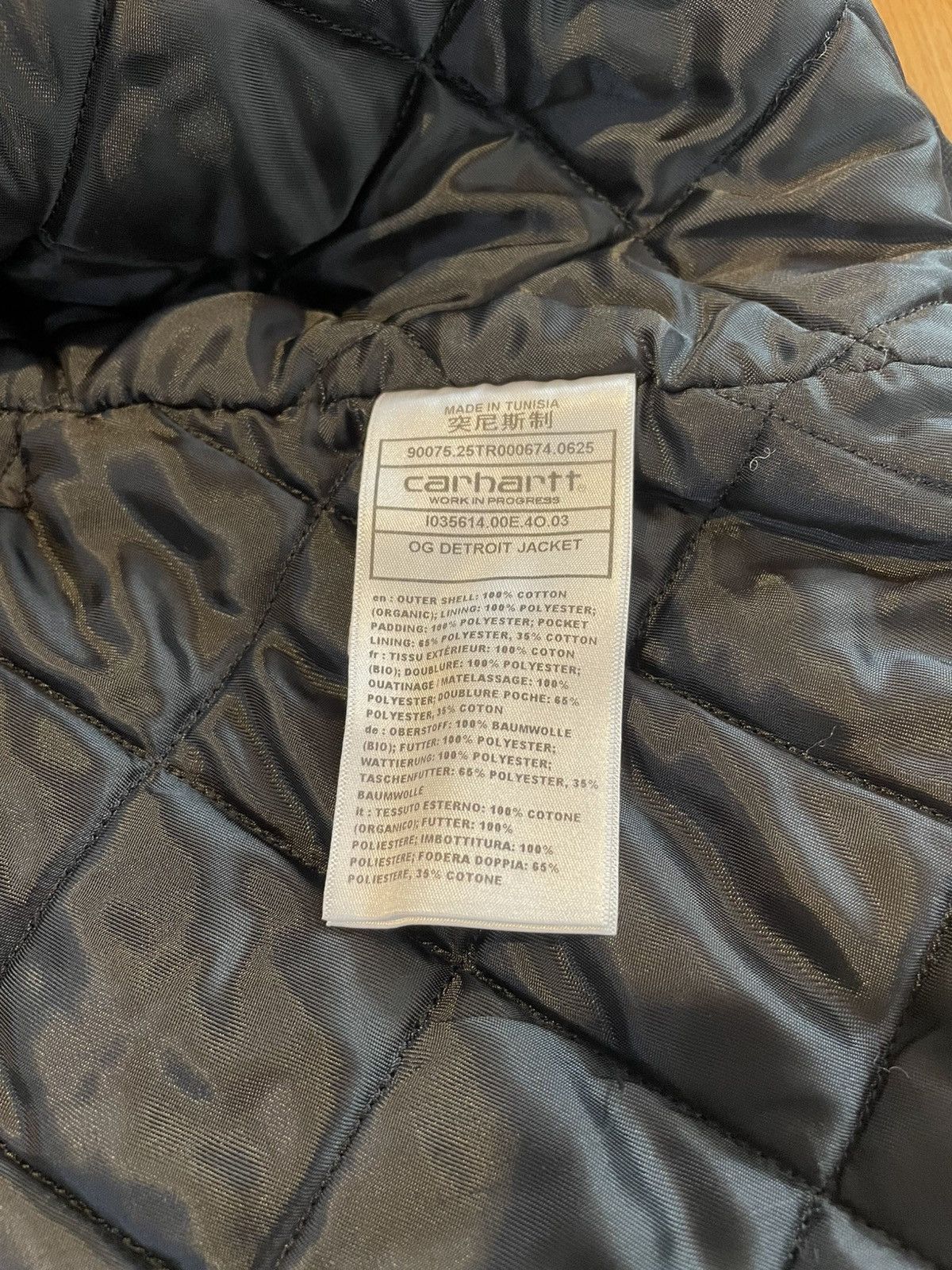 Carhartt Carhartt WIP OG Detroit Jacket (Black) - M Size US M / EU 48-50 / 2 - 9 Thumbnail