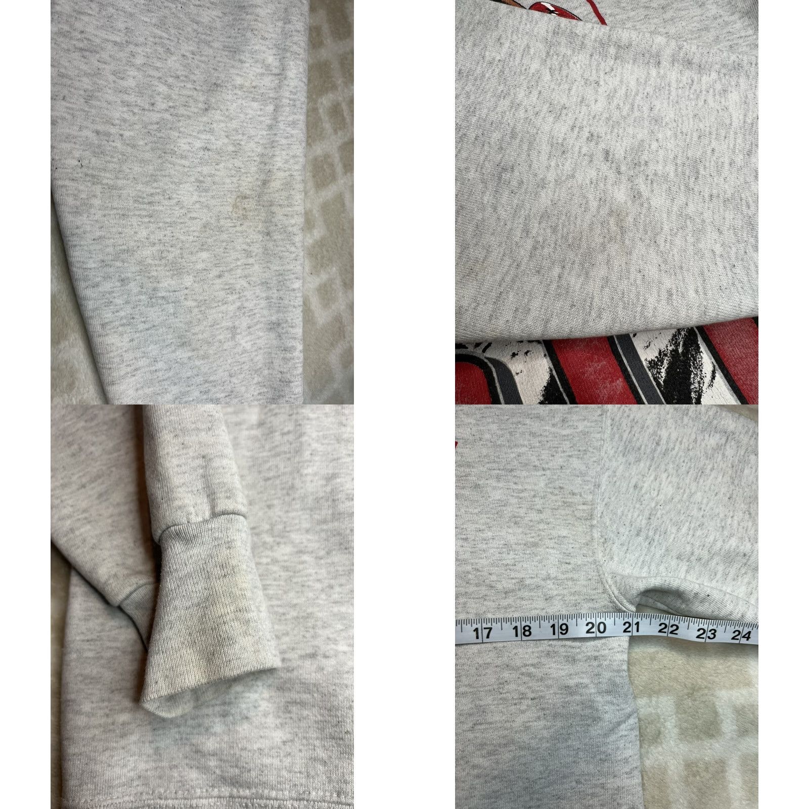 Nutmeg VINTAGE MUHAMMAD ALI BOXING Crewneck Sweatshirt NUTMEG MILLS 1990s Size M Gray Cotton Polyester Mens Crewneck Graphic Tee 1990s Vintage Size US M / EU 48-50 / 2 - 8 Thumbnail