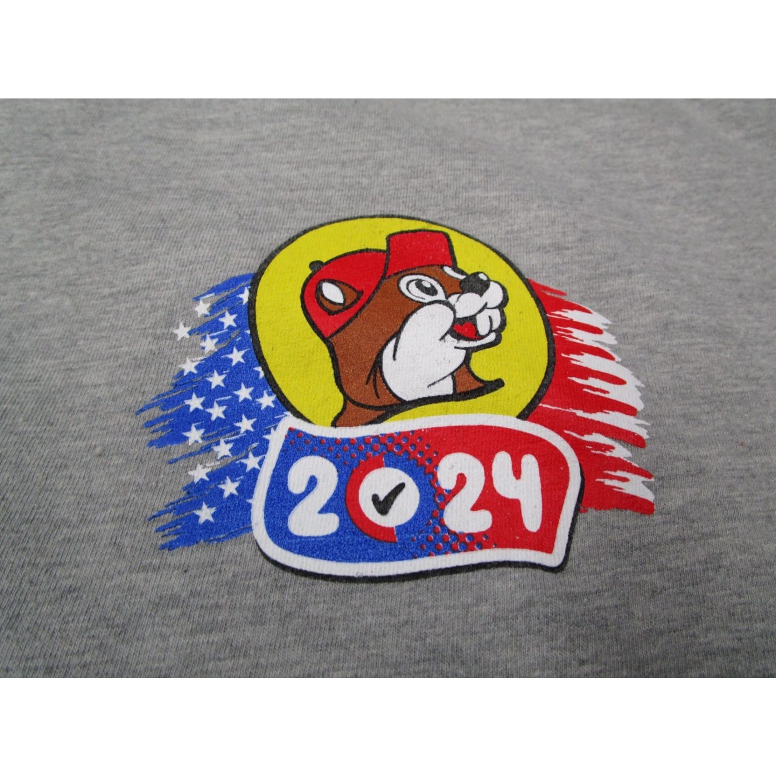 Doublet Buc-ees Shirt 2024 Mens Large Gray Short Sleeve Party Double Sided Size US L / EU 52-54 / 3 - 3 Thumbnail