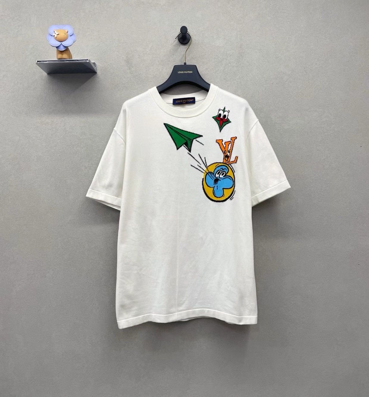 Louis Vuitton Louis Vuitton Monogram Comics Intarsia Size US L / EU 52-54 / 3 - 1 Thumbnail