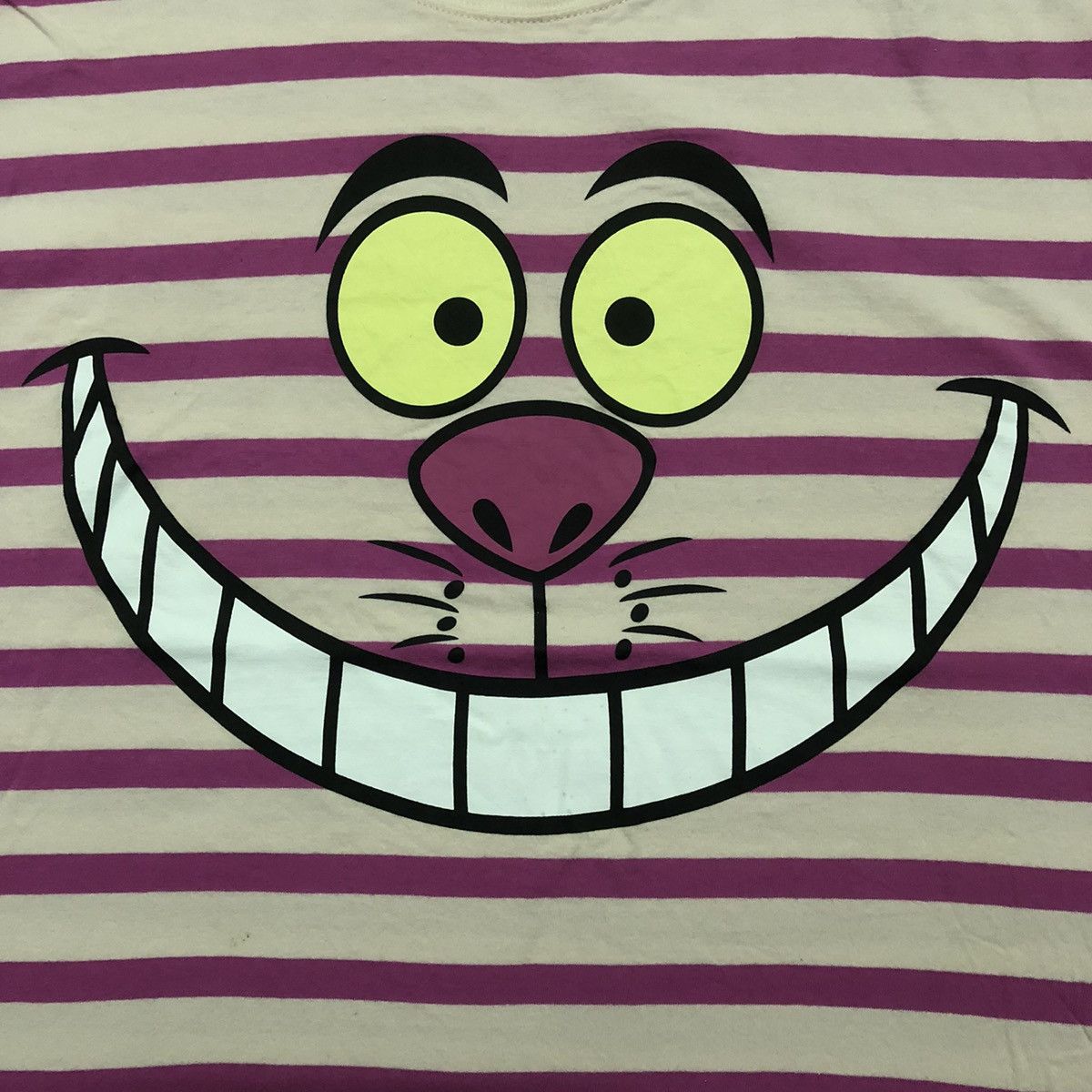 Cartoon Network × Disney × Vintage Rare Vintage Cheshire Cat X Alice in Wonderland Movie Tees Size US S / EU 44-46 / 1 - 4 Thumbnail