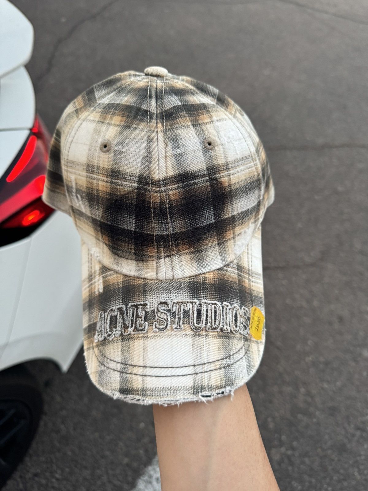 Acne Studios Acne Studios plaid hat Size ONE SIZE - 1 Thumbnail