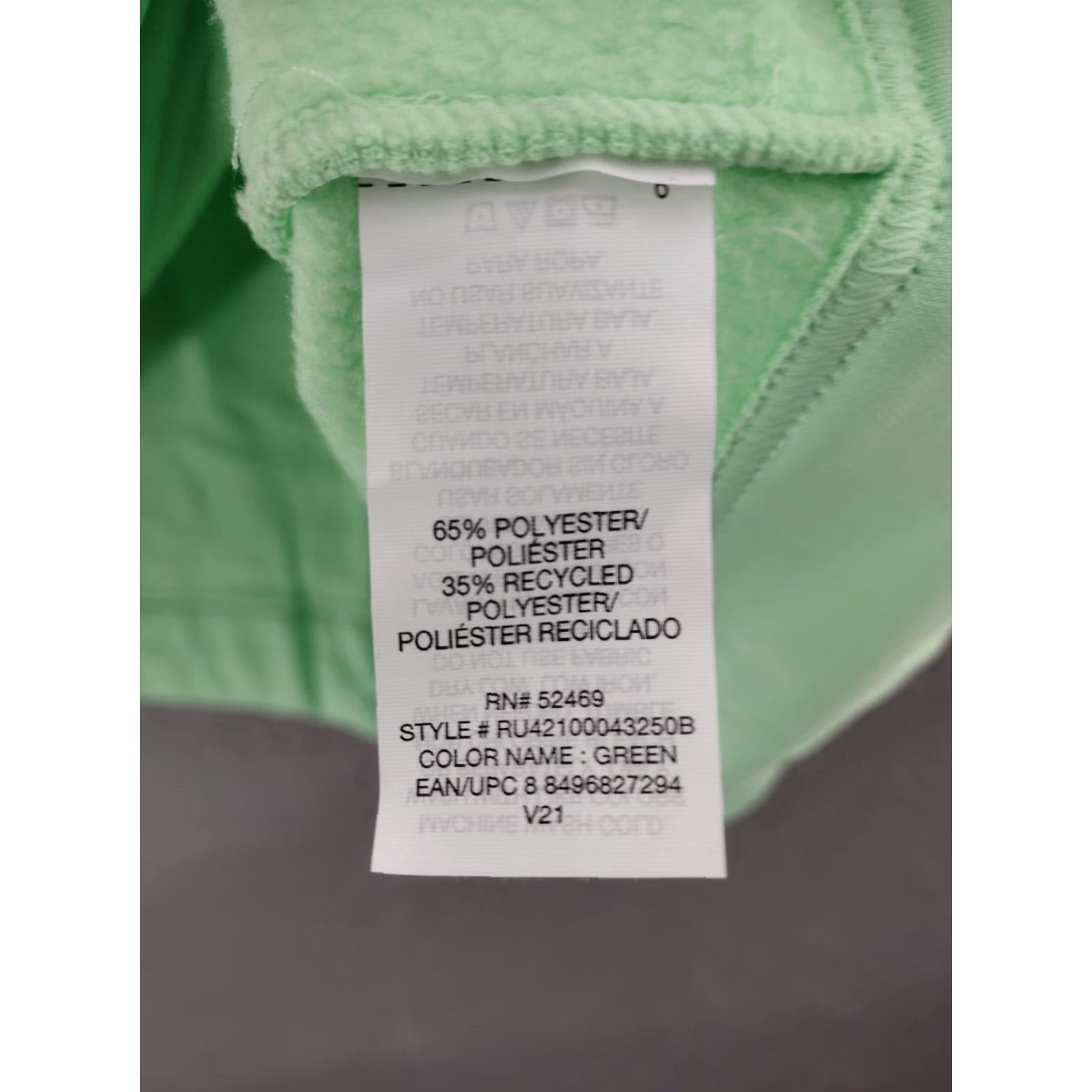 Russell Athletic RUSSELL Athletic Fleece Pullover Hoodie Sweatshirt Hoodie Green 3XL Mens Size US XXL / EU 58 / 5 - 7 Thumbnail