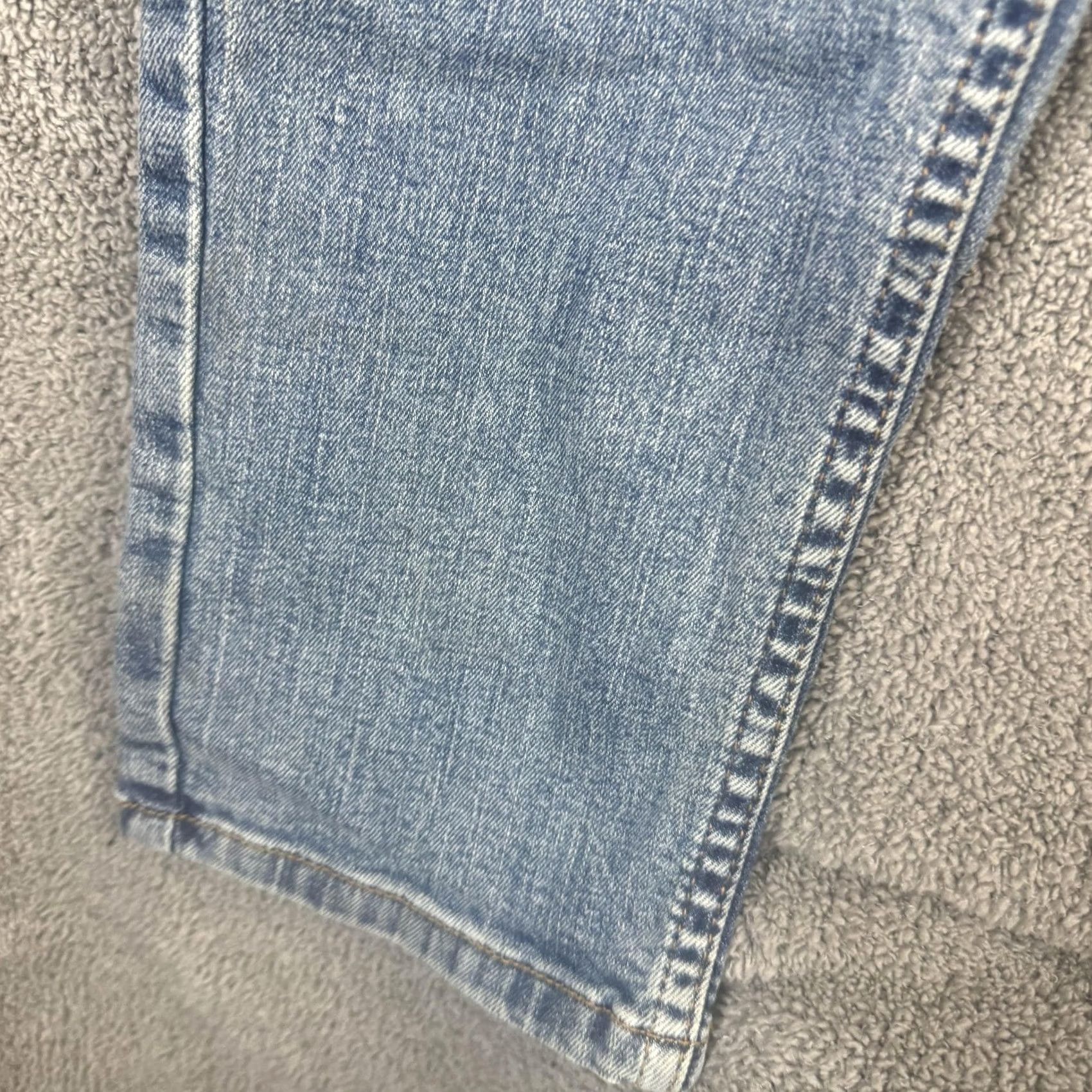 Levi's Levi's 511 Jeans Mens 30x30 Light Wash Blue Slim Fit Tapered Leg Stretch Denim Jeans Size US 30 / EU 46 - 7 Thumbnail