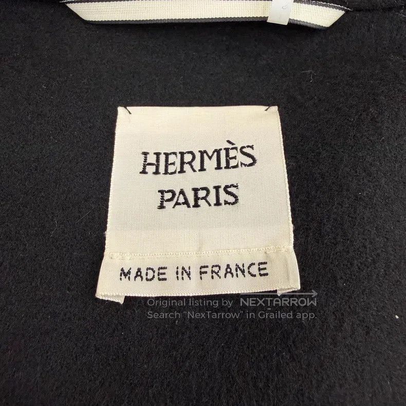 Hermes Hermes Black Cashmere Hooded Casual Jacket Size XS / US 0-2 / IT 36-38 - 3 Thumbnail