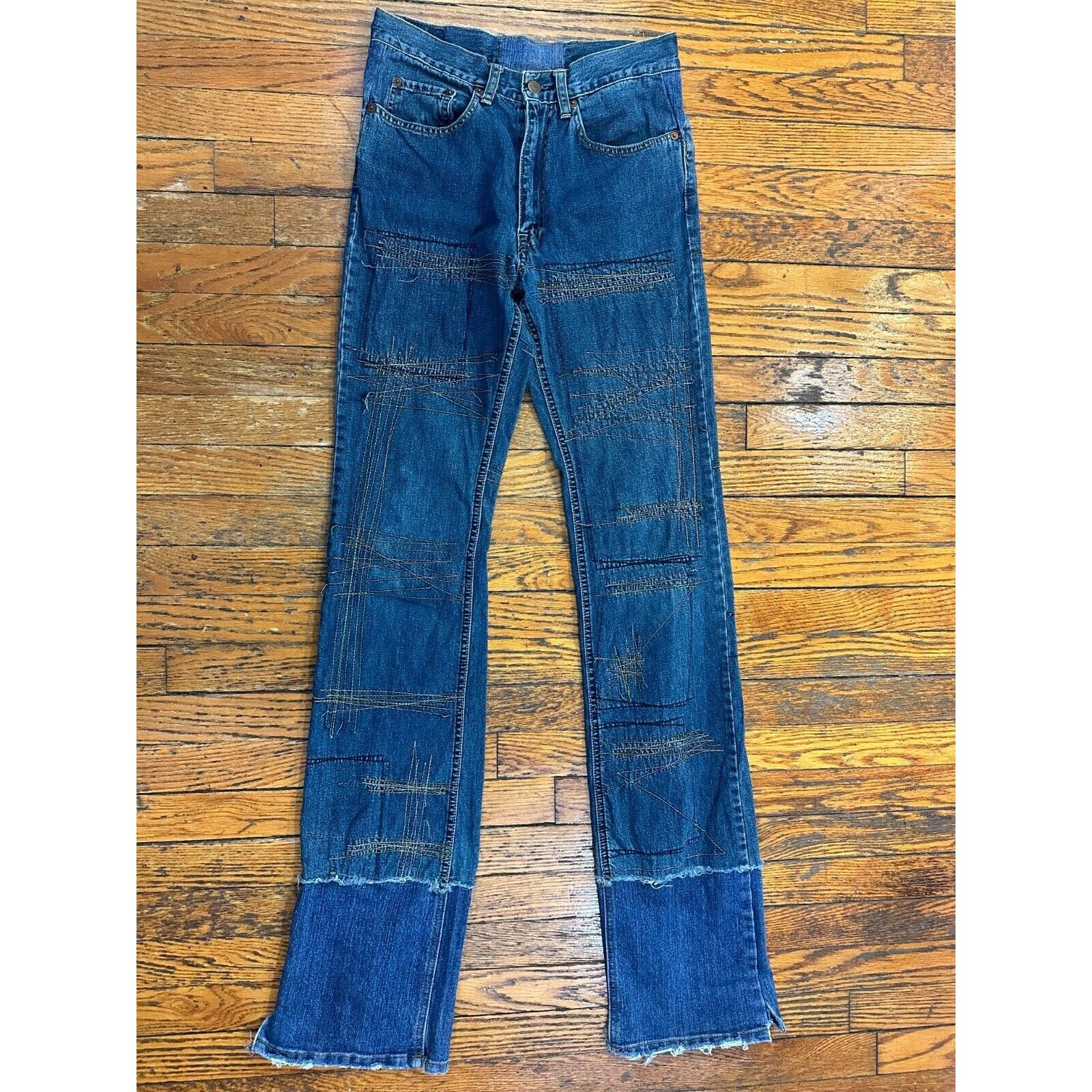 Hysteric Glamour Hysteric Glamour Embroidered Denim Jeans size 27 US M Size US 27 - 1 Thumbnail