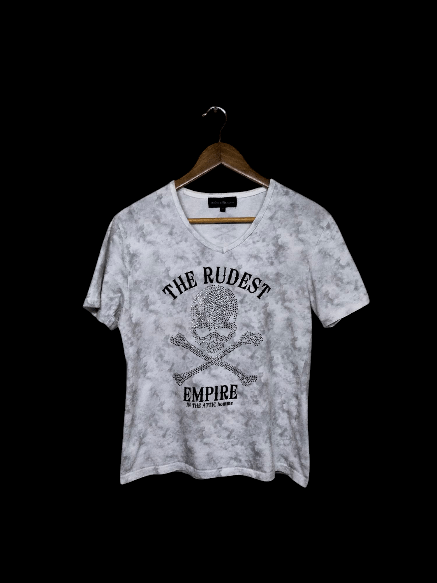 In The Attic In the attic skulls Swarovski tshirt Size US S / EU 44-46 / 1 - 1 Thumbnail