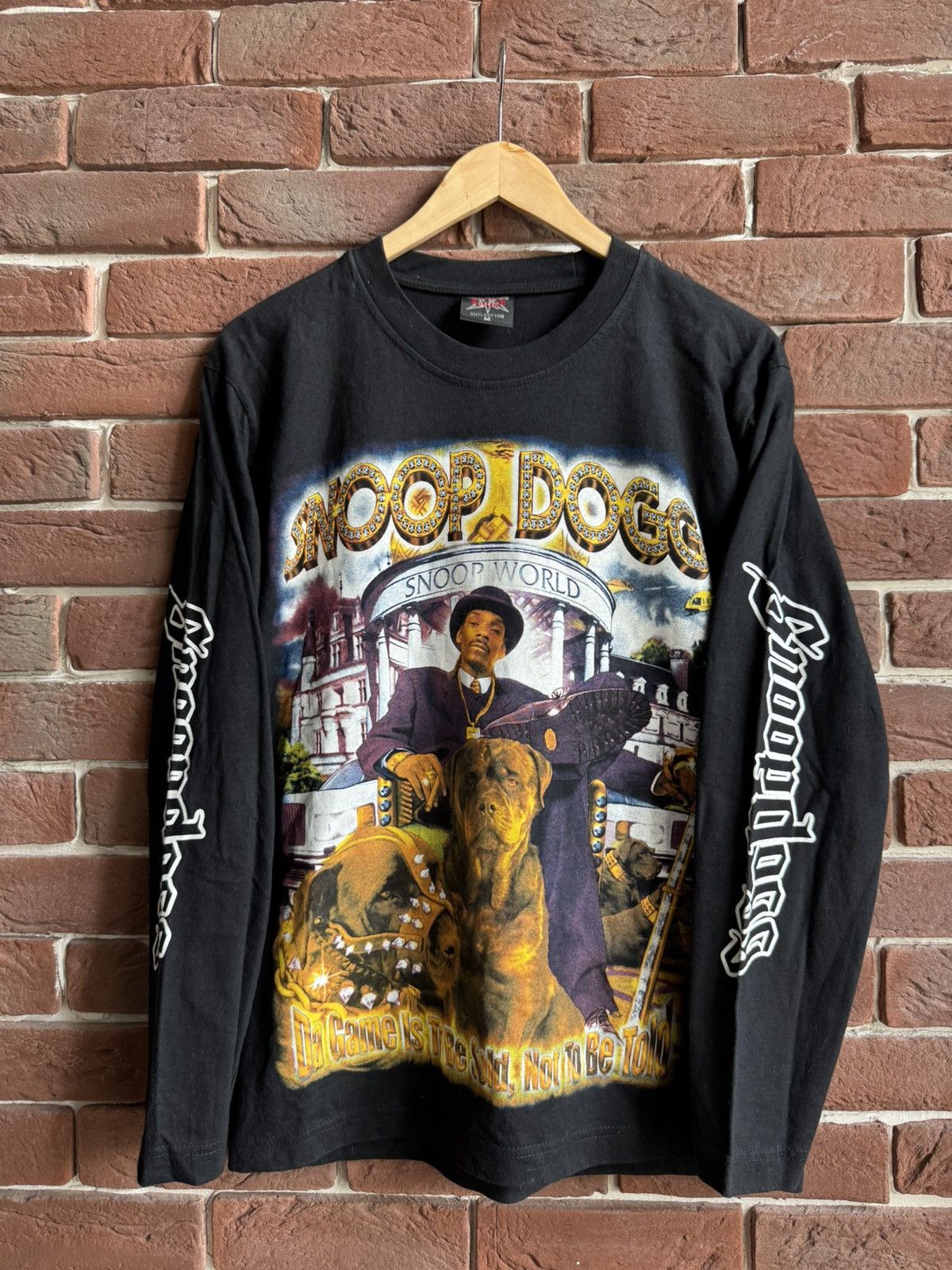 Vintage 00s Snoop Dogg Doggfather Band Tee Grail Rare M Blac