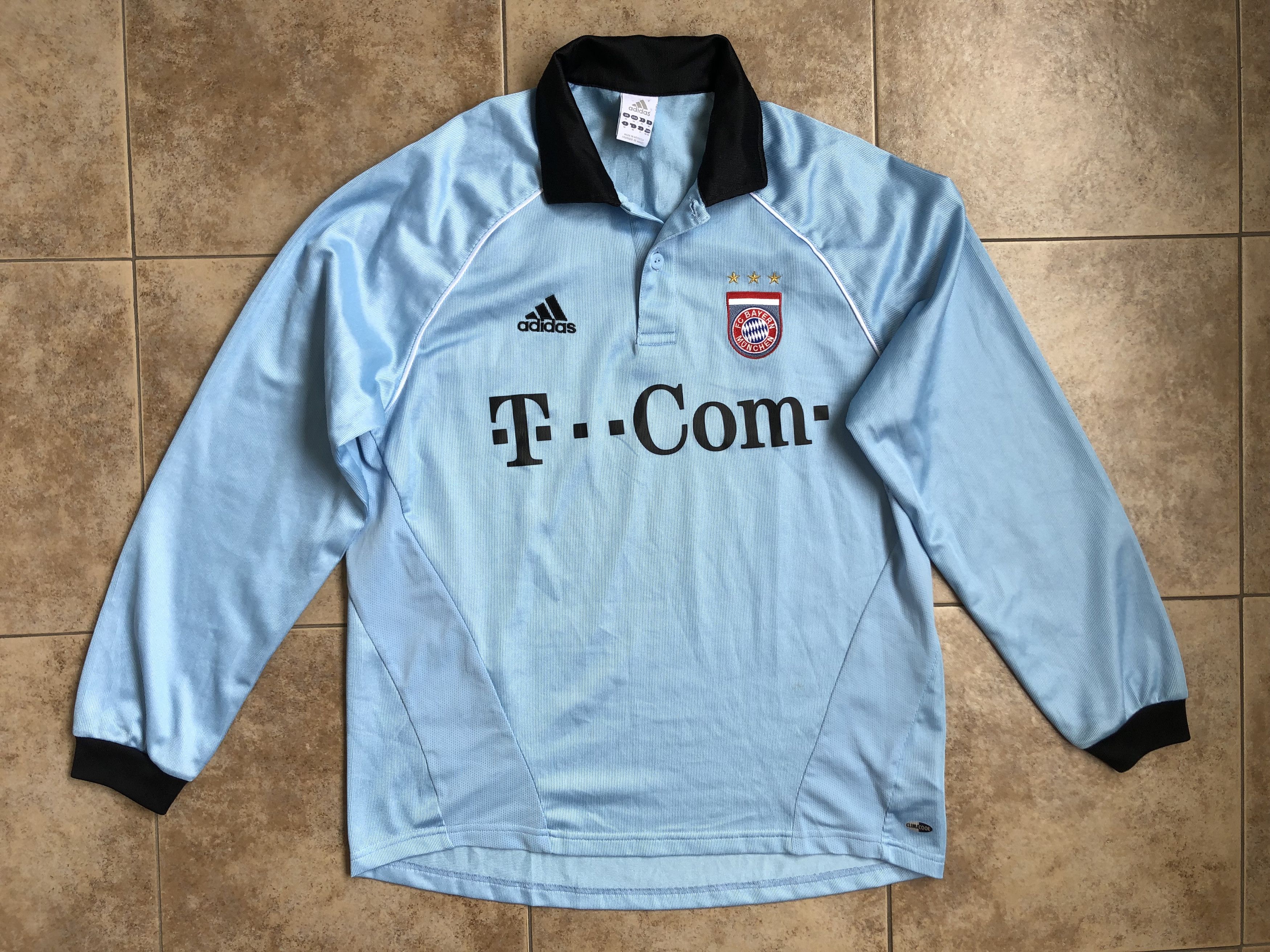 Adidas Bayern Munich Goalkeeper Football Shirt 2005-2006 Size M Size US M / EU 48-50 / 2 - 1 Thumbnail