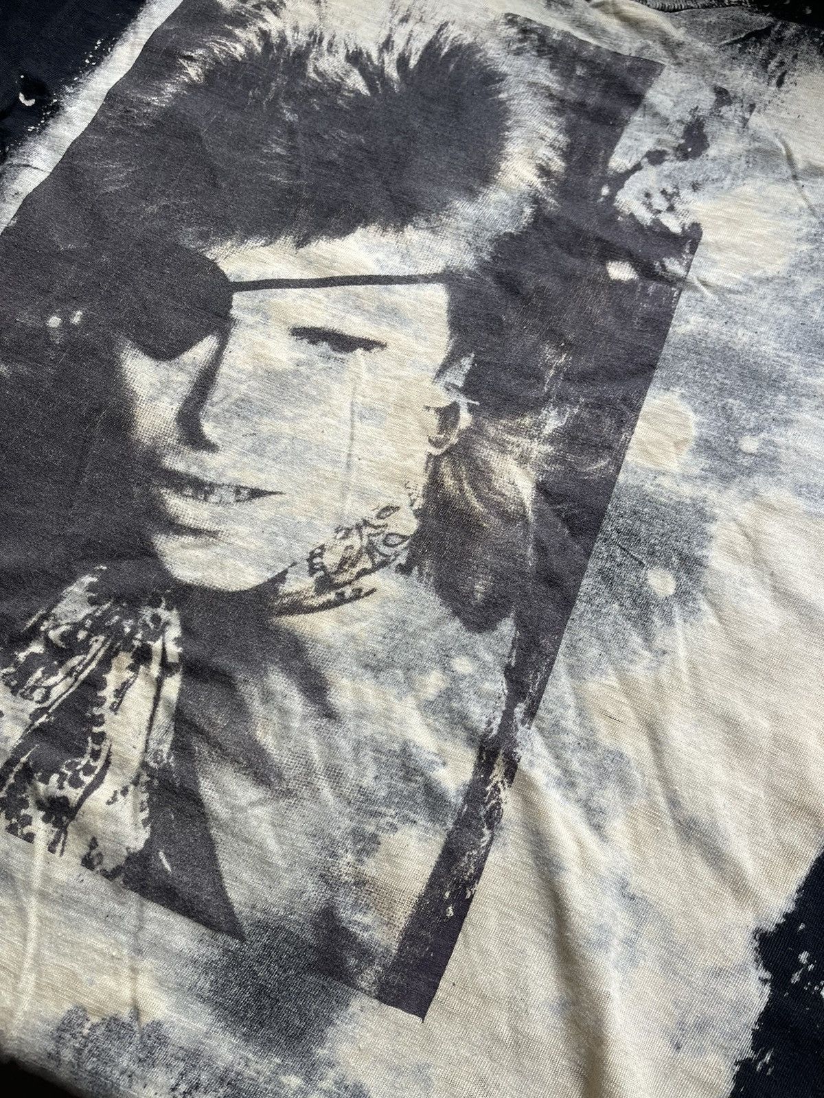 Band Tees × Grailed × Vintage David Bowie Vintage 80’s Mosquitohead Halloween Jack t-shirt Size US XL / EU 56 / 4 - 9 Thumbnail
