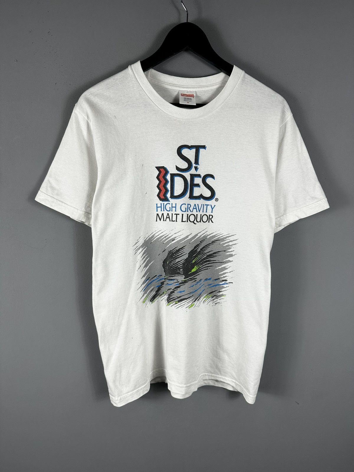 Supreme St Ides Supreme St Ides Tee Black Medium Sealed