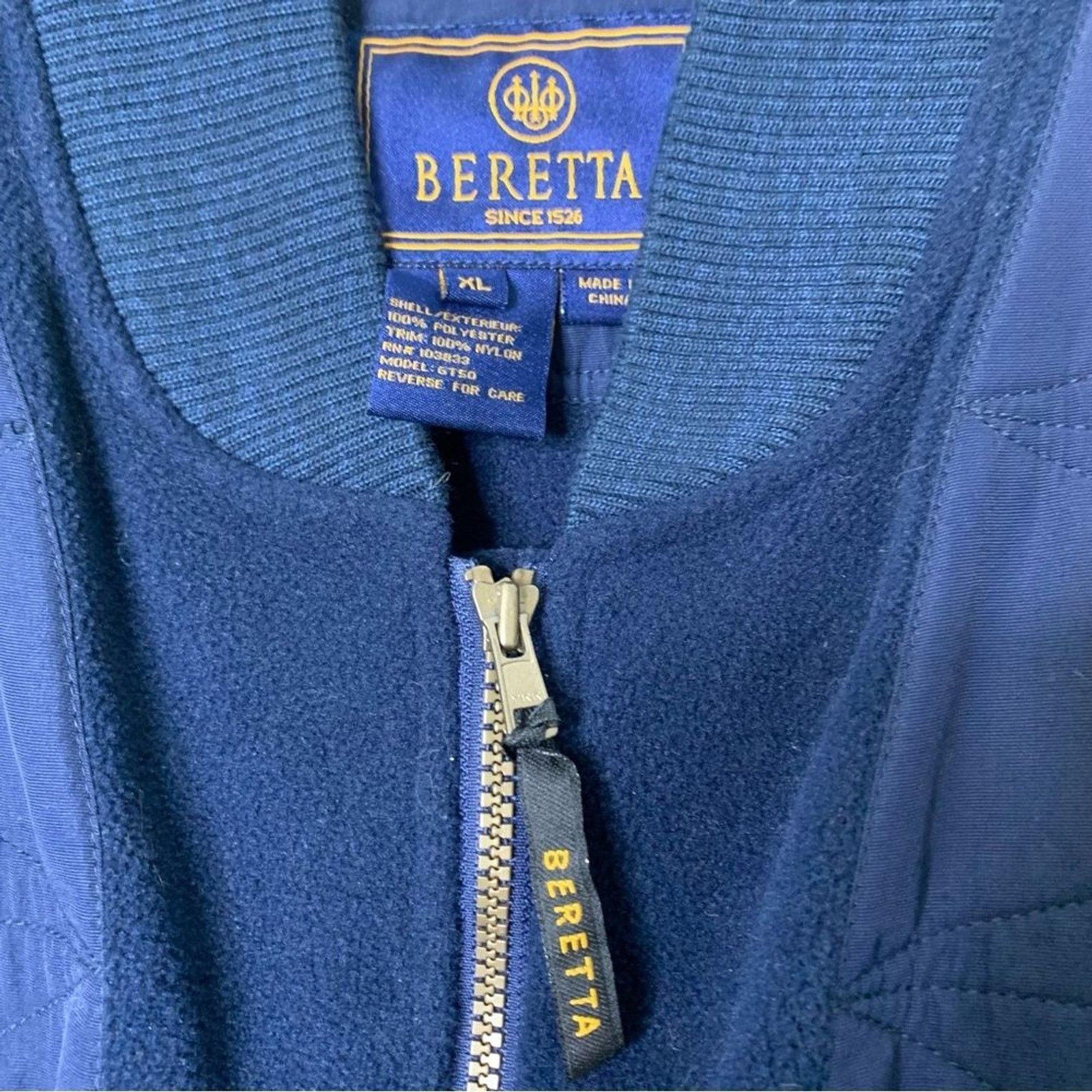 Beretta Beretta Men's Victory Fleece Shooting Jacket Hunting 2 Ways Size US XL / EU 56 / 4 - 10 Thumbnail