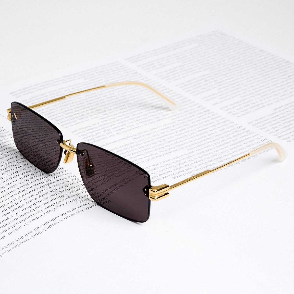Bottega Veneta BOTTEGA VENETA BV1126S 002 SUNGLASSES Size ONE SIZE - 2 Thumbnail