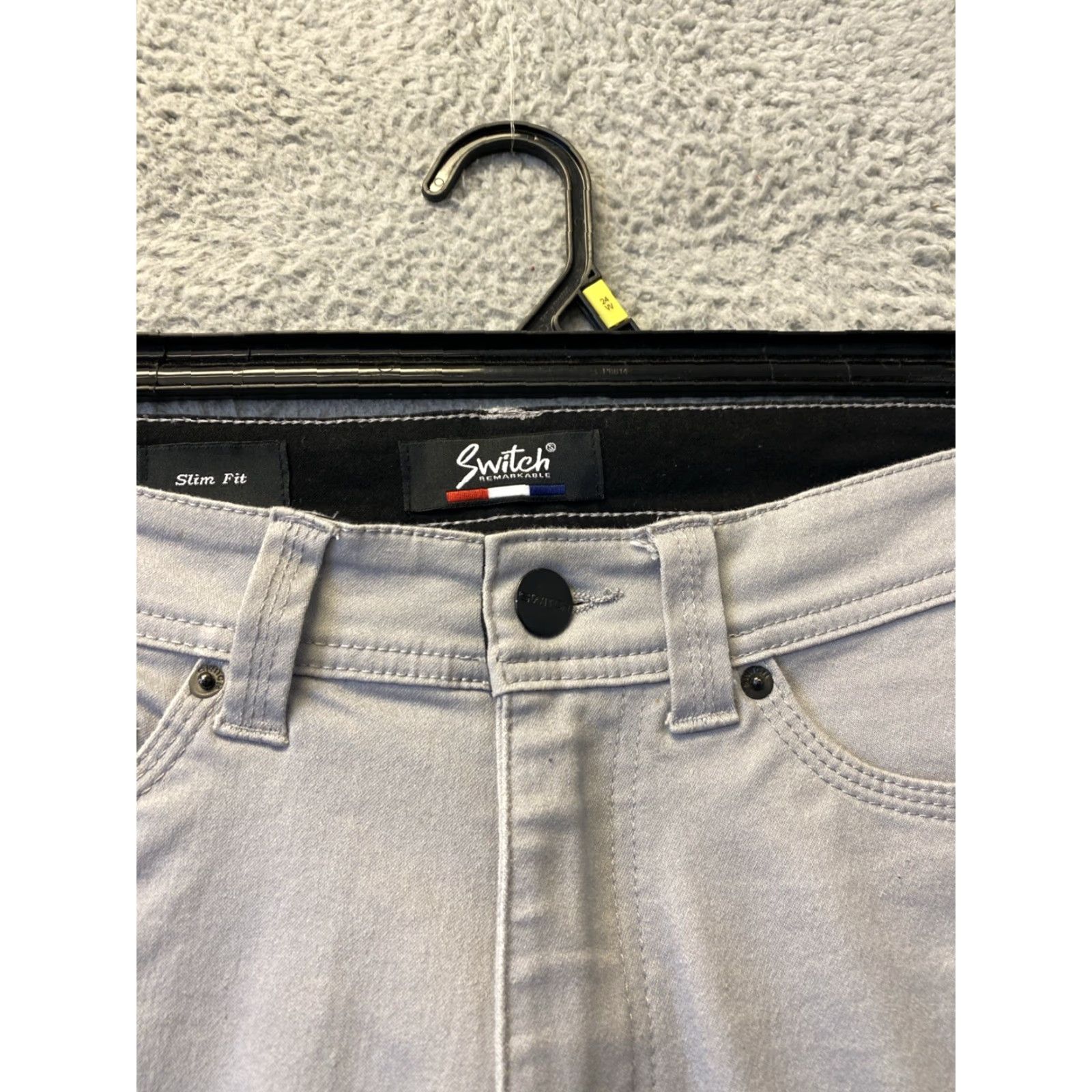 Denime VINTAGE Switch Denim Shorts Mens Size 32 Gray Casual Summer Men's Size US 32 / EU 48 - 2 Thumbnail