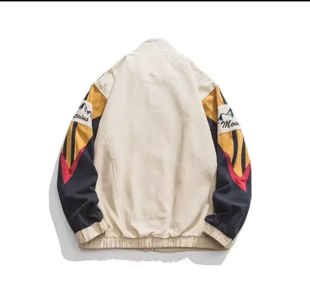 Japanese Brand Street Colourful Punching Jackets Size US XL / EU 56 / 4 - 2 Thumbnail
