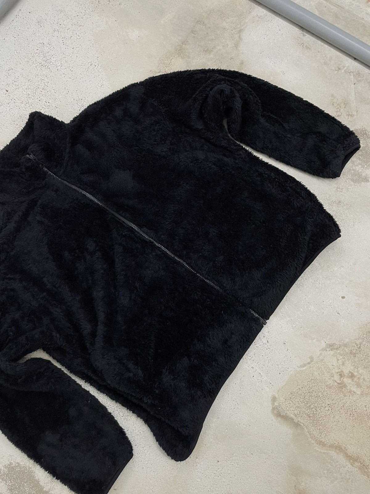 Uniqlo Uniqlo Fleece Jacket Black Winter Size US XXL / EU 58 / 5 - 4 Thumbnail