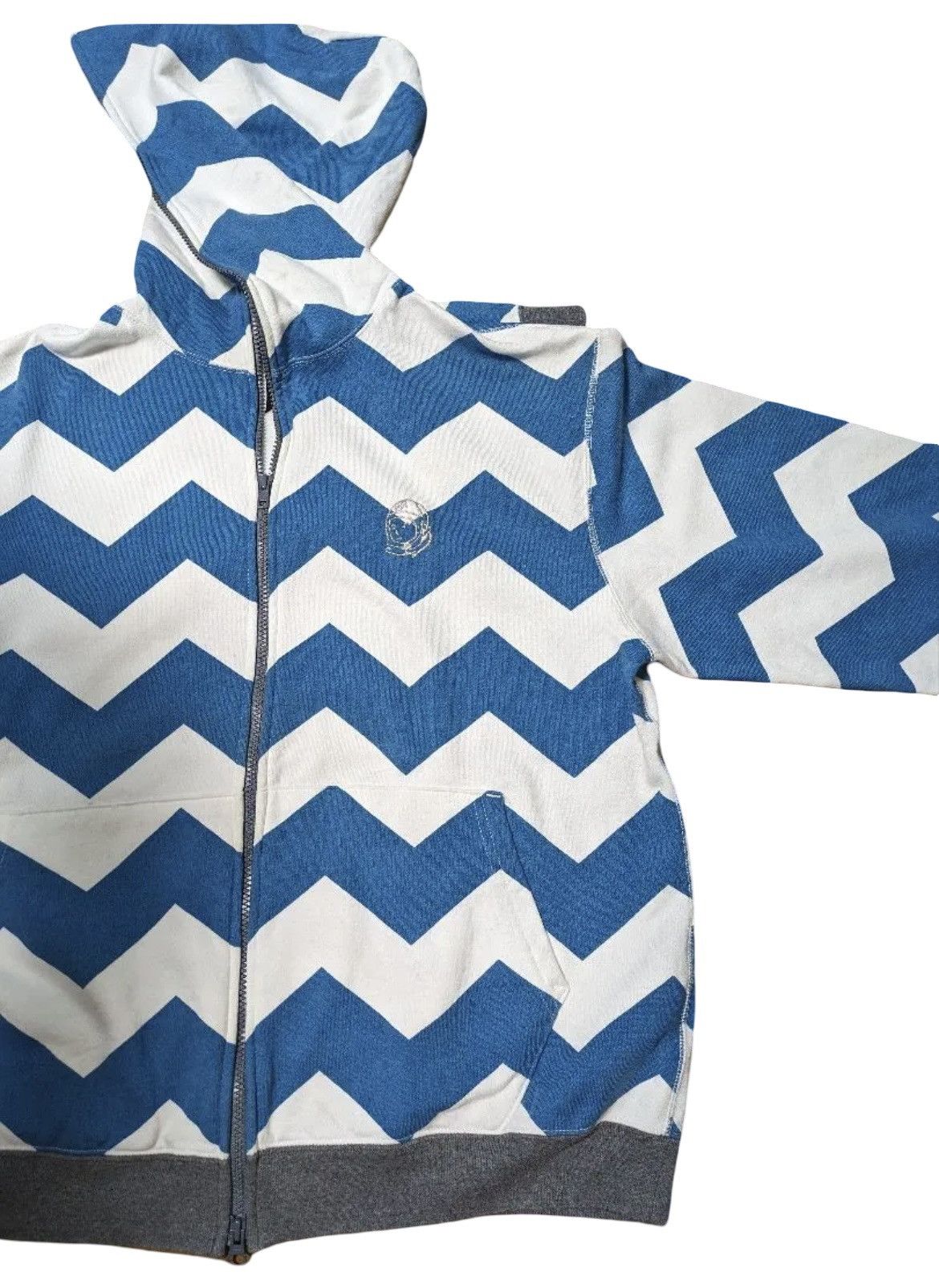 Billionaire Boys Club RARE OG 2007 BILLIONAIRE BOYS CLUB ZIG ZAG FULLZIP HOODIE Size US L / EU 52-54 / 3 - 1 Thumbnail