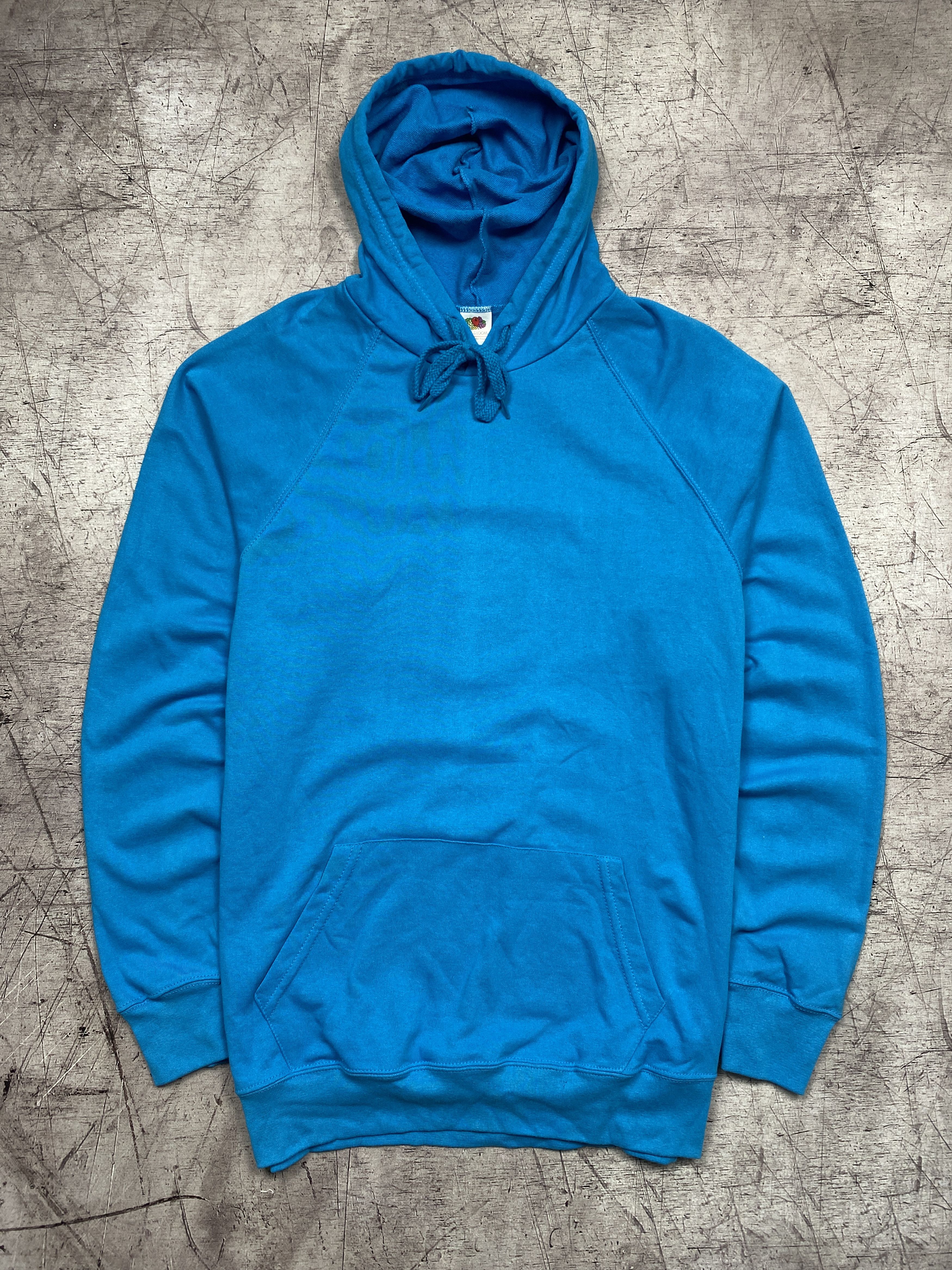 Fruit Of The Loom × Vintage Fruit Of The Loom Vintage Mens Blank Hoodie Size US XL / EU 56 / 4 - 1 Thumbnail