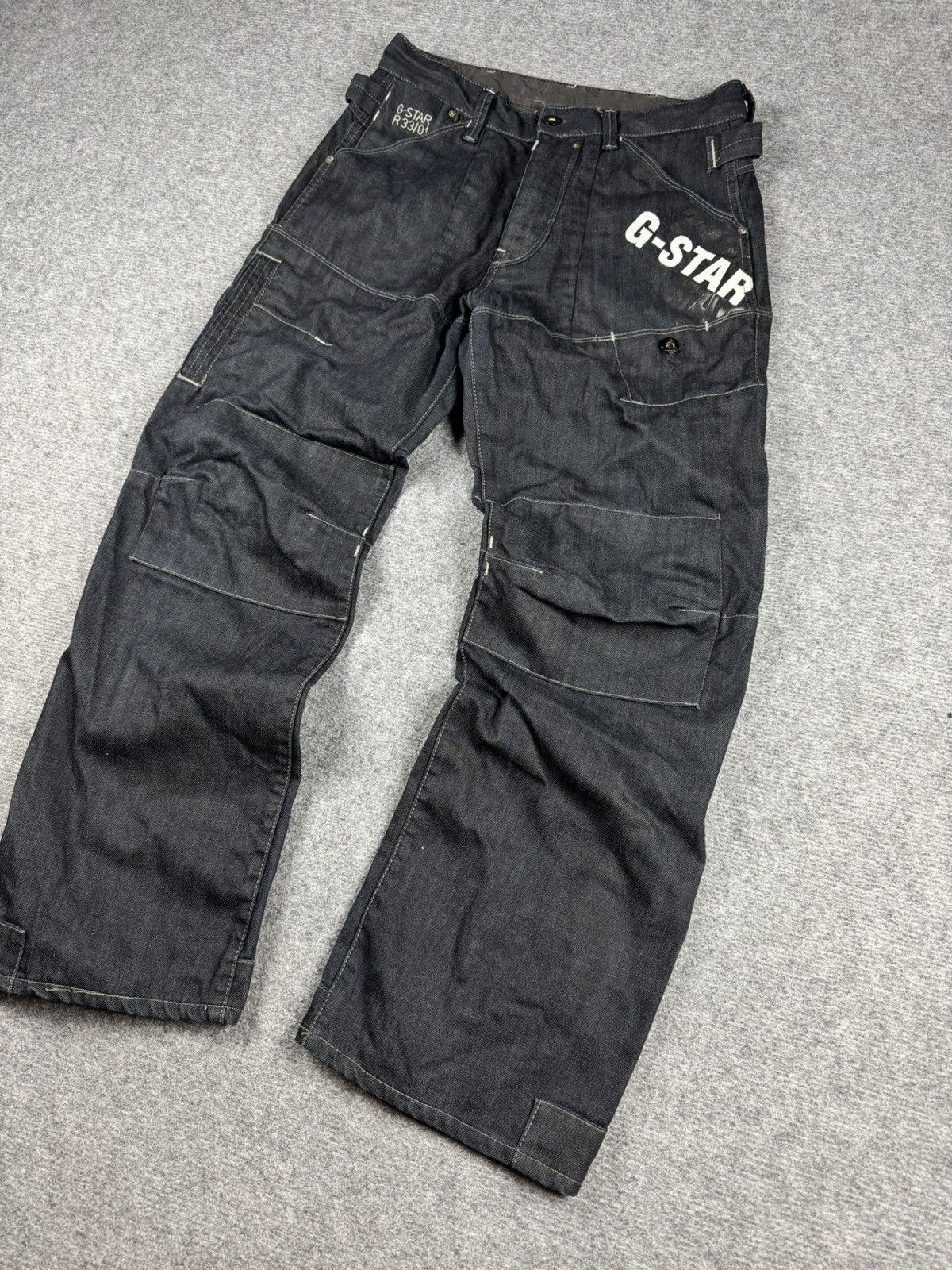 G-Star × Japanese Brand G Star RAW multipocket baggy pants G Star R33 01 Size US 30 / EU 46 - 2 Thumbnail