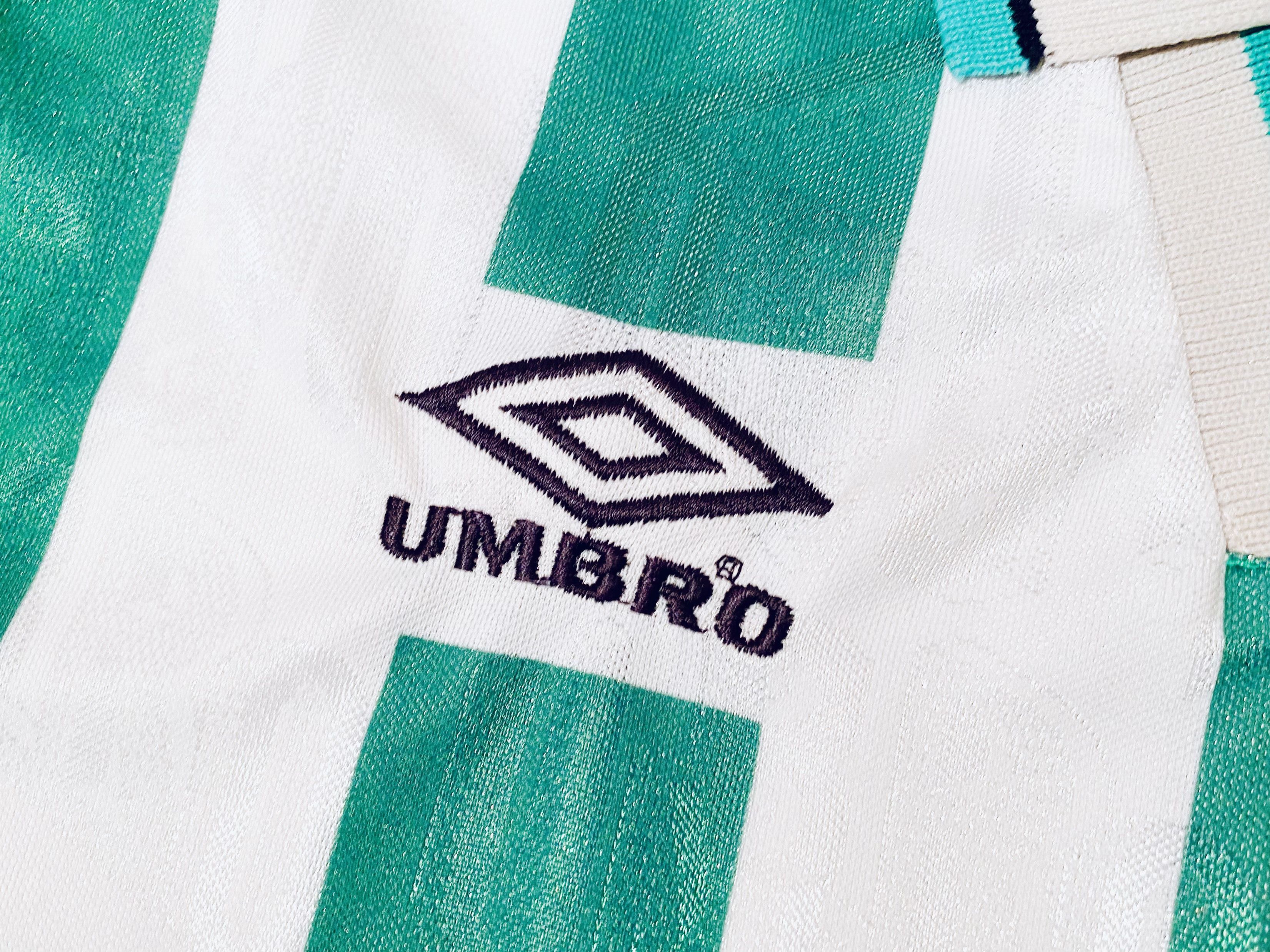 Umbro × Vintage Real Betis Home Jersey Shirt 1994 - 1995 Camiseta Size US S / EU 44-46 / 1 - 6 Thumbnail