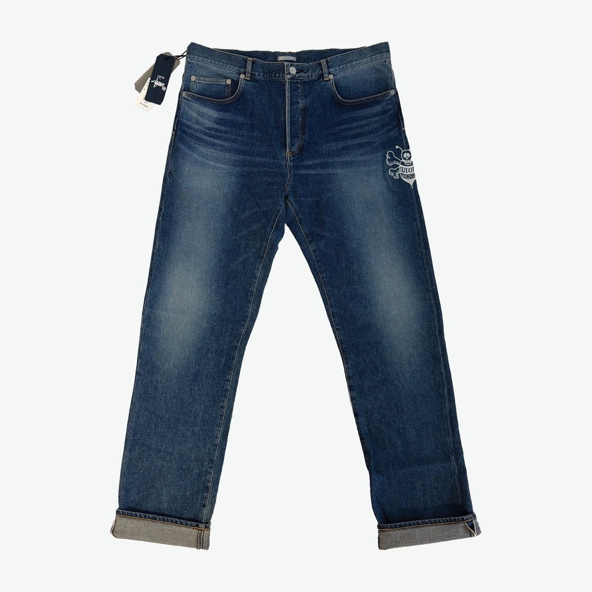Dior × Stussy Dior × Shawn Stussy Denim Jeans – Deadstock – Made in Japan Size US 36 / EU 52 - 2 Thumbnail