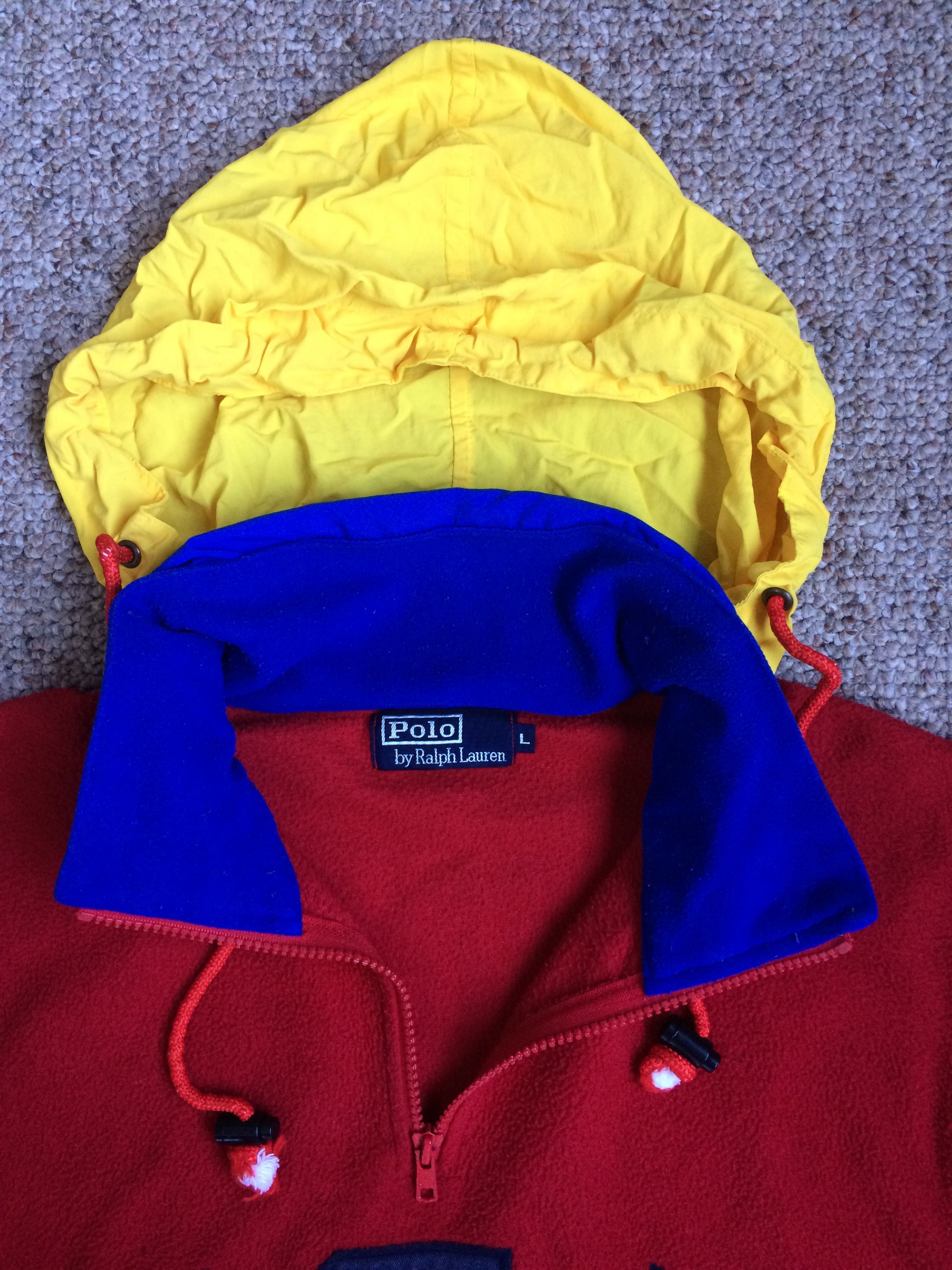 Polo Ralph Lauren F/W 1993 Polo Ralph Lauren Snow Beach USA Fleece Size US L / EU 52-54 / 3 - 3 Thumbnail