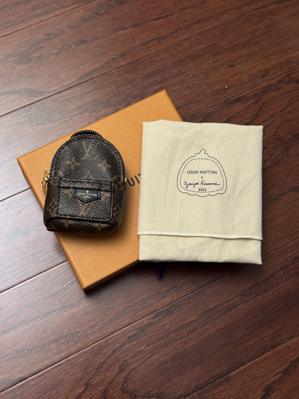 Louis Vuitton Louis Vuitton Micro Palm Springs Backpack Charm New Size ONE SIZE - 2 Thumbnail