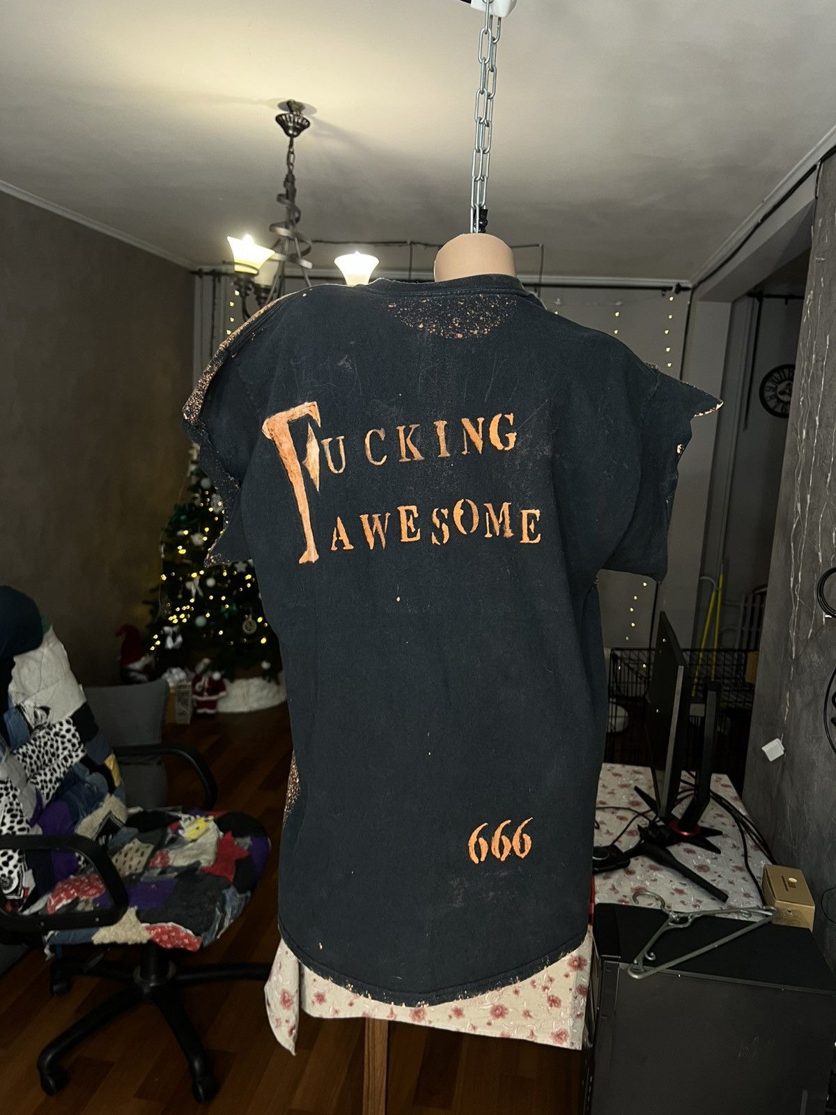 Fucking Awesome 666 | FUCKING AWESOME | RAT RARE T-shirt Size US L / EU 52-54 / 3 - 8 Thumbnail