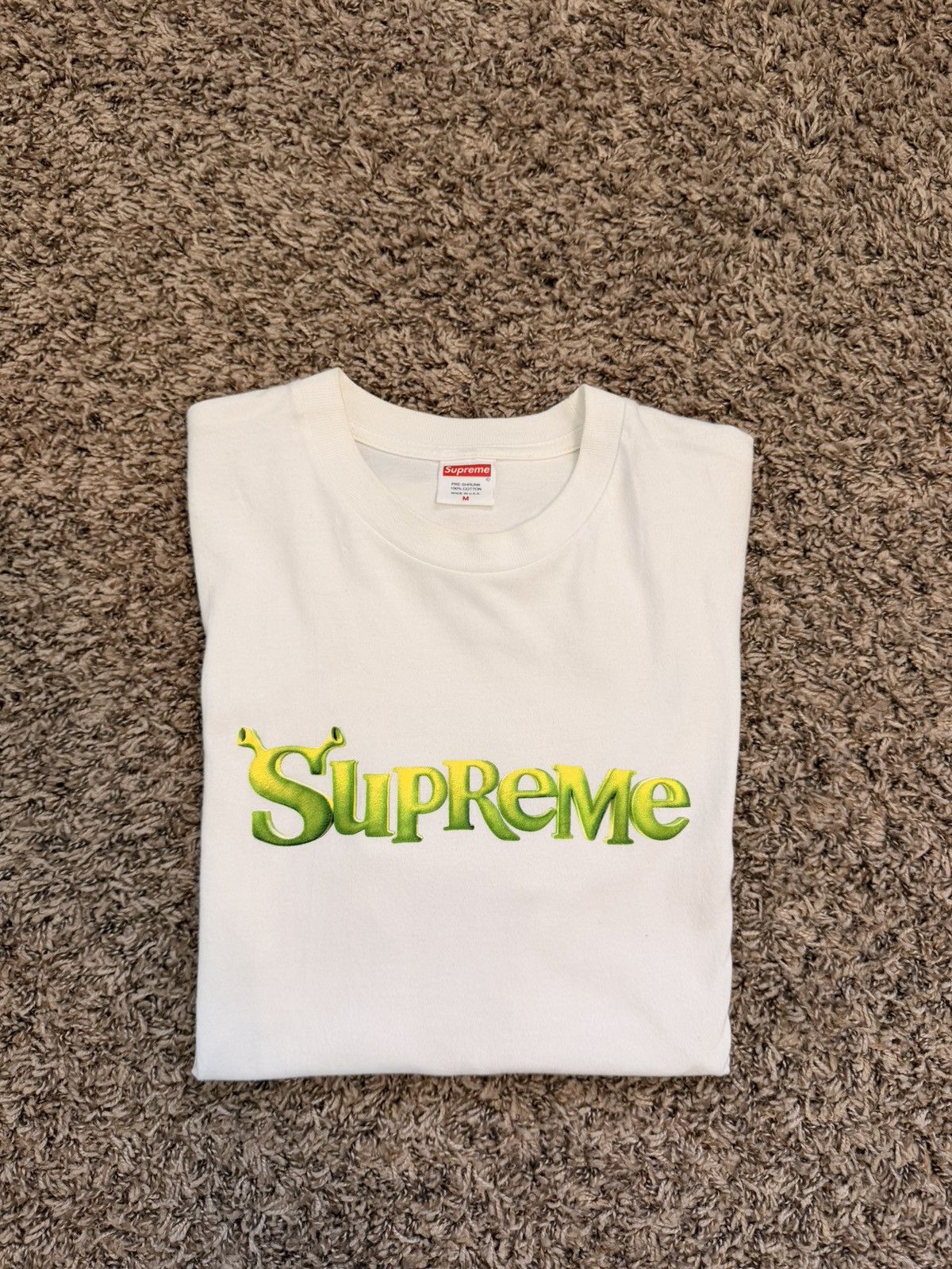 Supreme supreme shrek tee Size US M / EU 48-50 / 2 - 5 Thumbnail