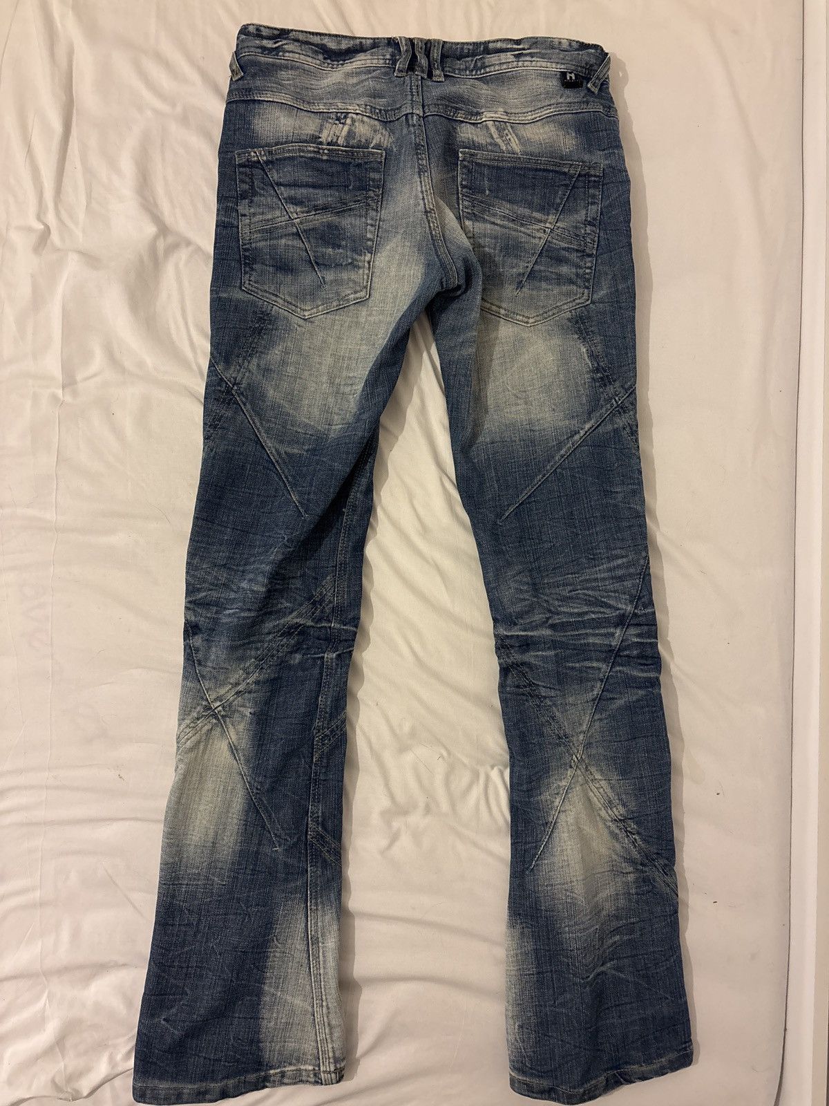 Nicole Club Nicole Club X-Paneled Bootcut Jeans Size US 30 / EU 46 - 4 Thumbnail