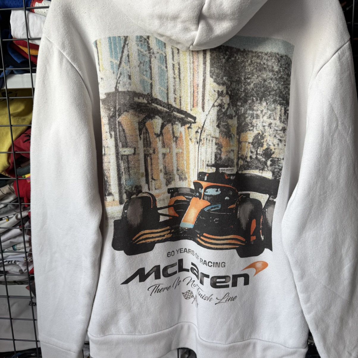 Vintage McLaren F1 Special 60 Years Of Racing Hoodie Size US M / EU 48-50 / 2 - 7 Thumbnail
