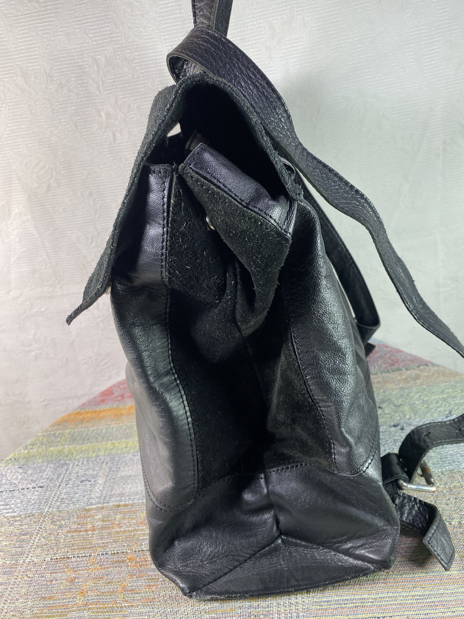 Other STOW LONDON Luxury Leather Backpack Made in Italy Size ONE SIZE - 4 Thumbnail