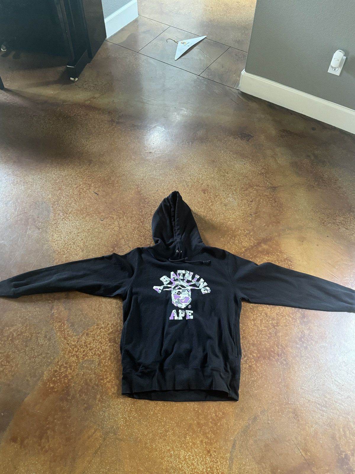 Bape NY College Pullover Hoodie