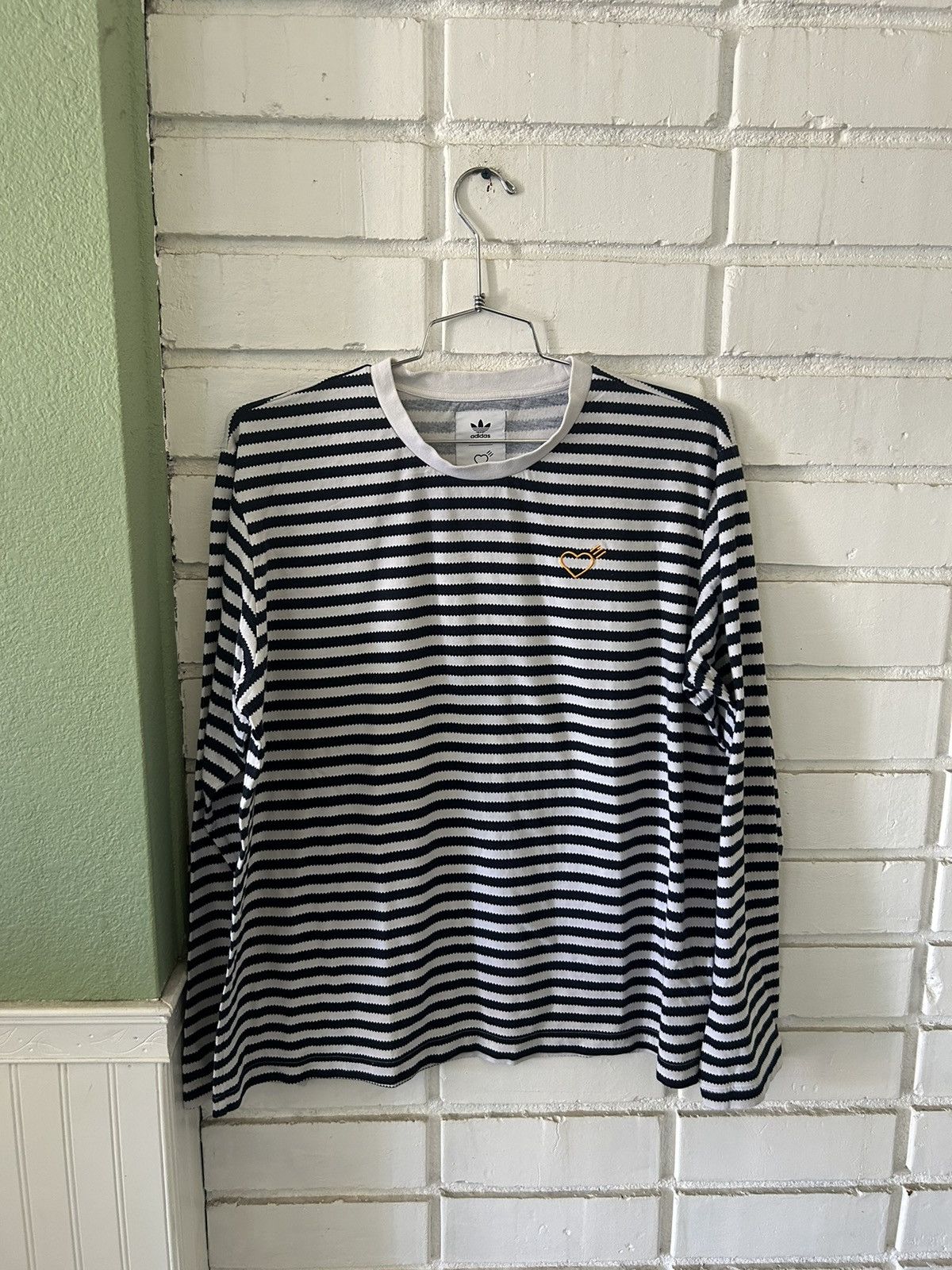 Adidas × Human Made Adidas x Human Made LS Shirt (sz XL) Size US XL / EU 56 / 4 - 1 Thumbnail