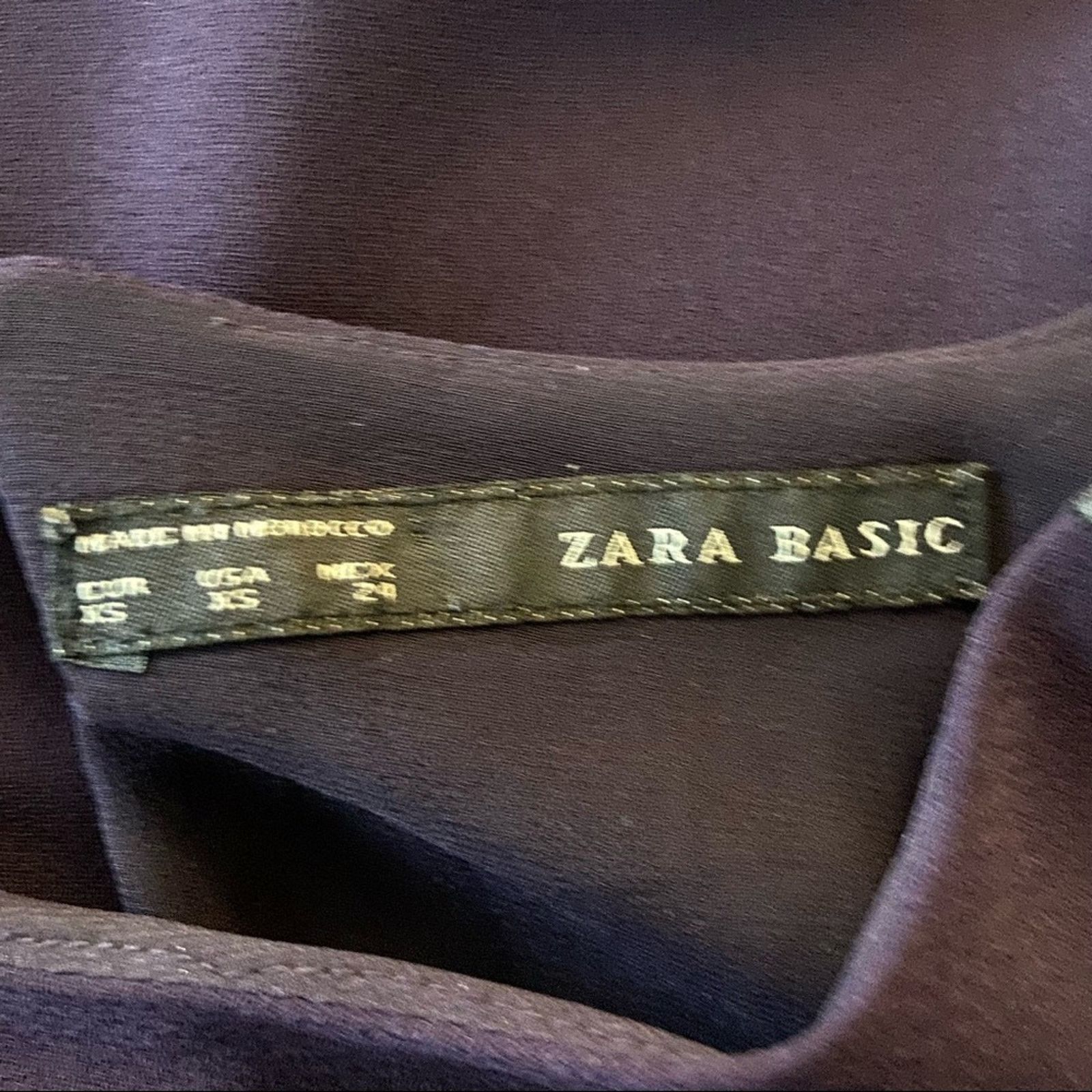 Zara Zara Women's Mini Dress 3/4 Sleeve Size XS Size XS / US 0-2 / IT 36-38 - 6 Thumbnail